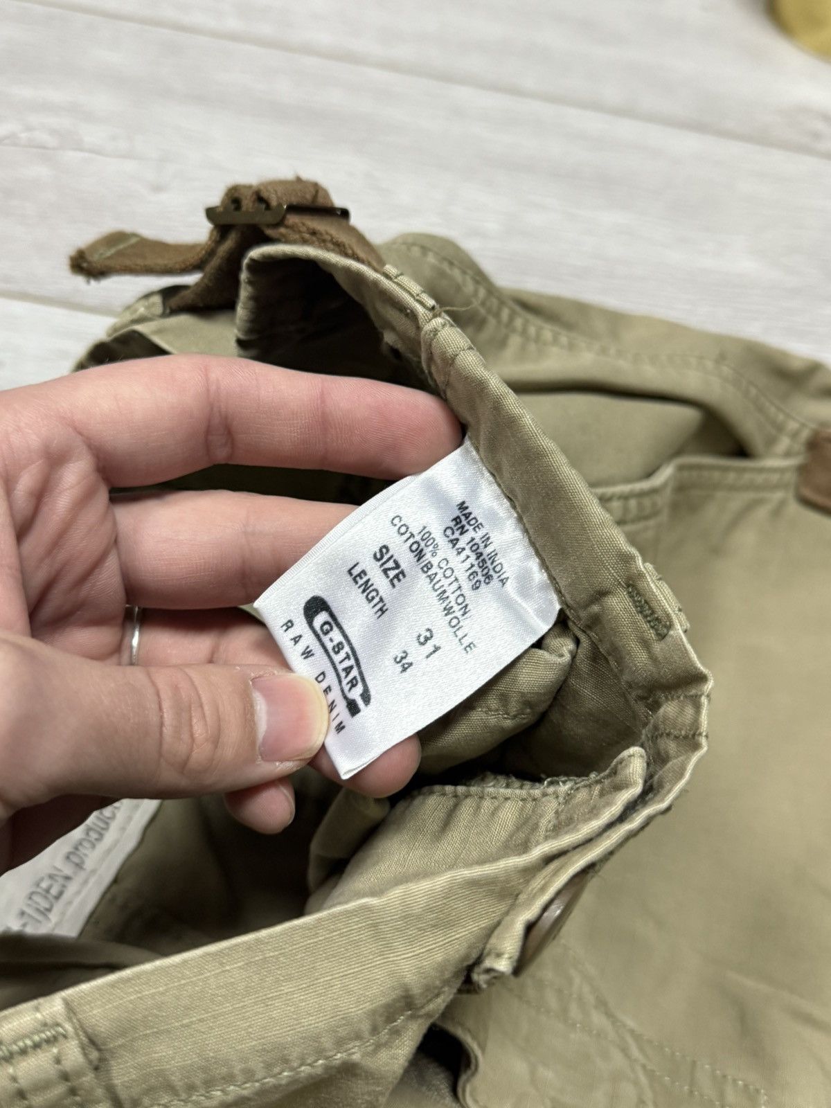 G-Star G star vintage avant-garde cargo pockets pants Size US 31 - 3 Thumbnail
