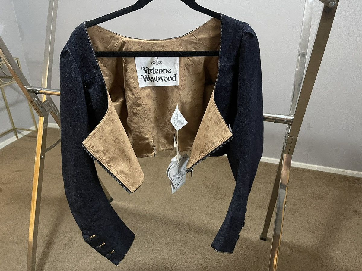 Vivienne Westwood Navy Spencer Jacket (bustier/corset) Size M / US 6-8 / IT 42-44 - 11 Thumbnail