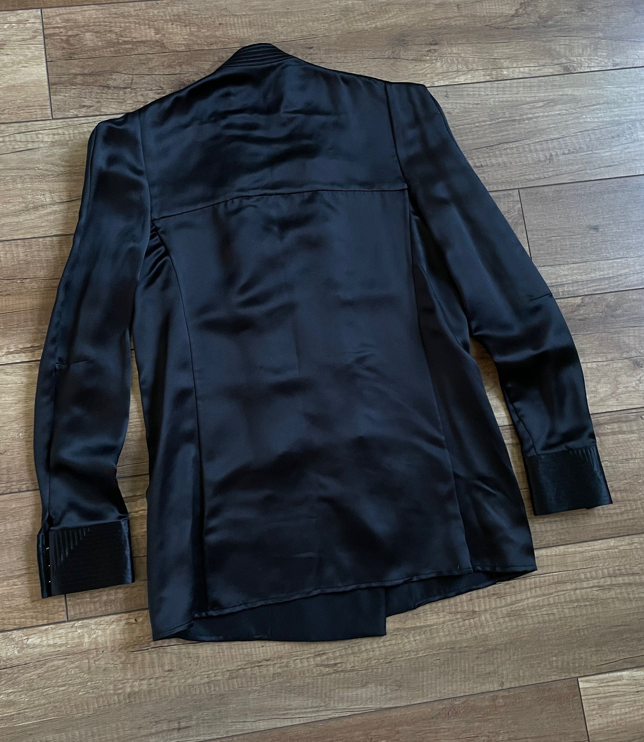 Balmain × H&M Balmain X H&M Launch Collection Silk Blouse Shirt Jacket Size M / US 6-8 / IT 42-44 - 6 Thumbnail