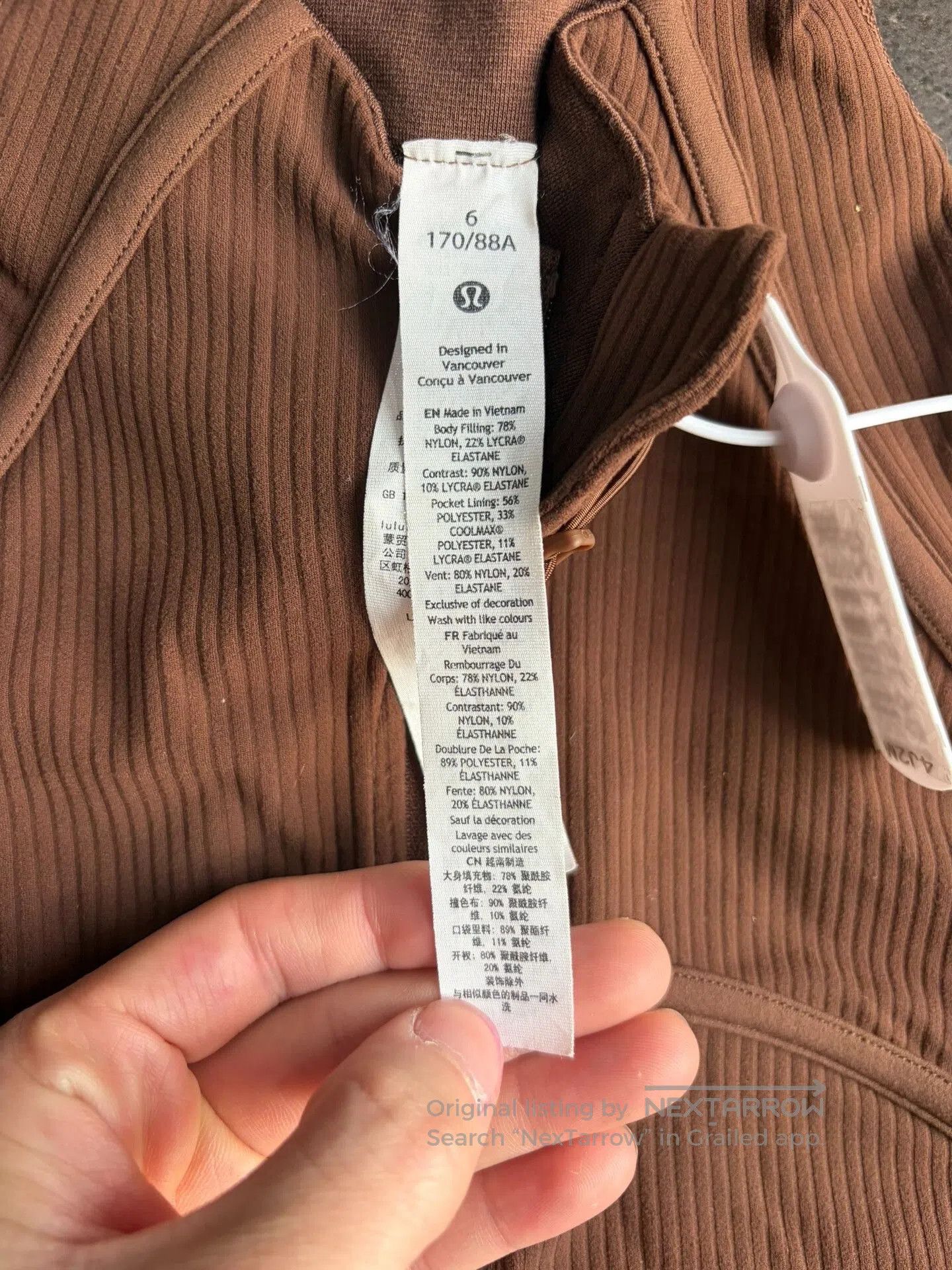 Lululemon lululemon Define Cropped Nulu Jacket. Size XS / US 0-2 / IT 36-38 - 2 Thumbnail