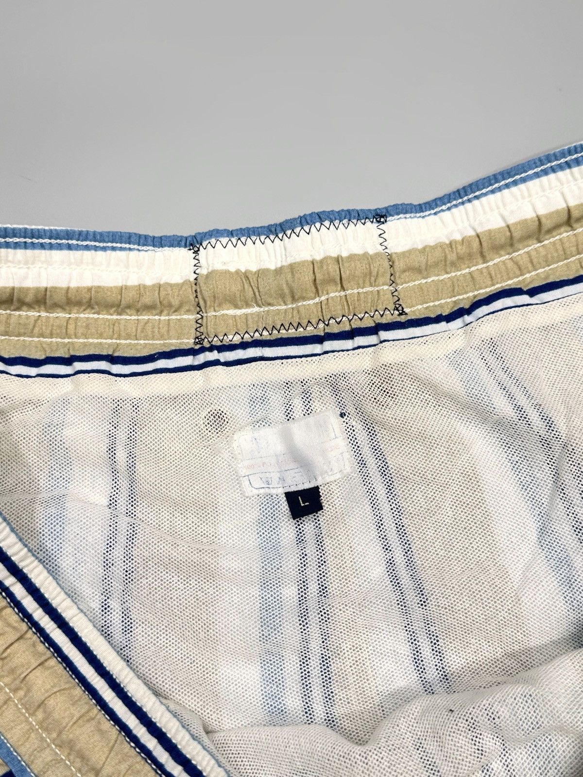 Vilebrequin Vintage Villebrequin Monogram Stripped Shorts Rare Size US 34 / EU 50 - 5 Thumbnail