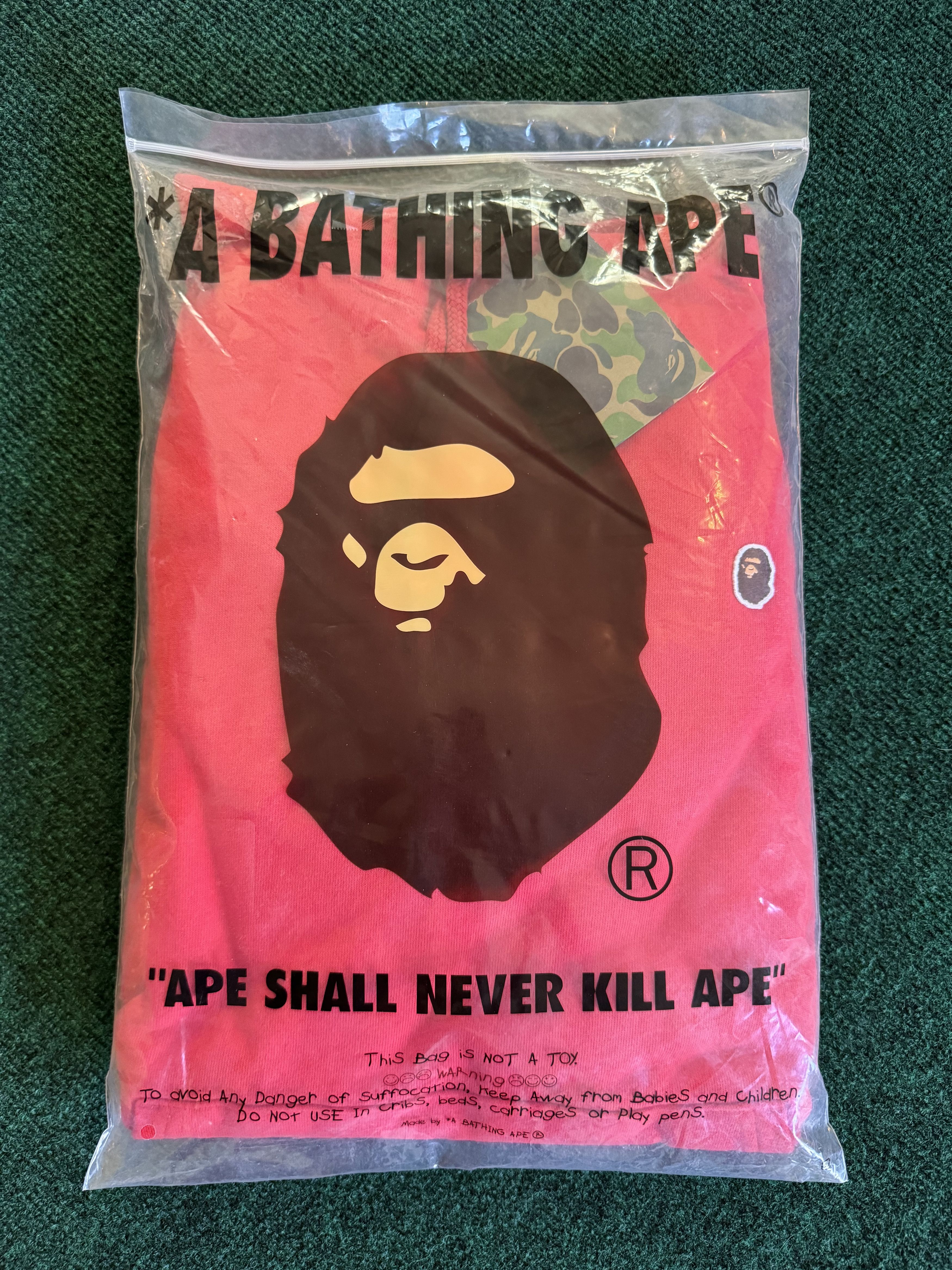 Bape One Point Pullover Hoodie Size US XL / EU 56 / 4 - 1 Thumbnail