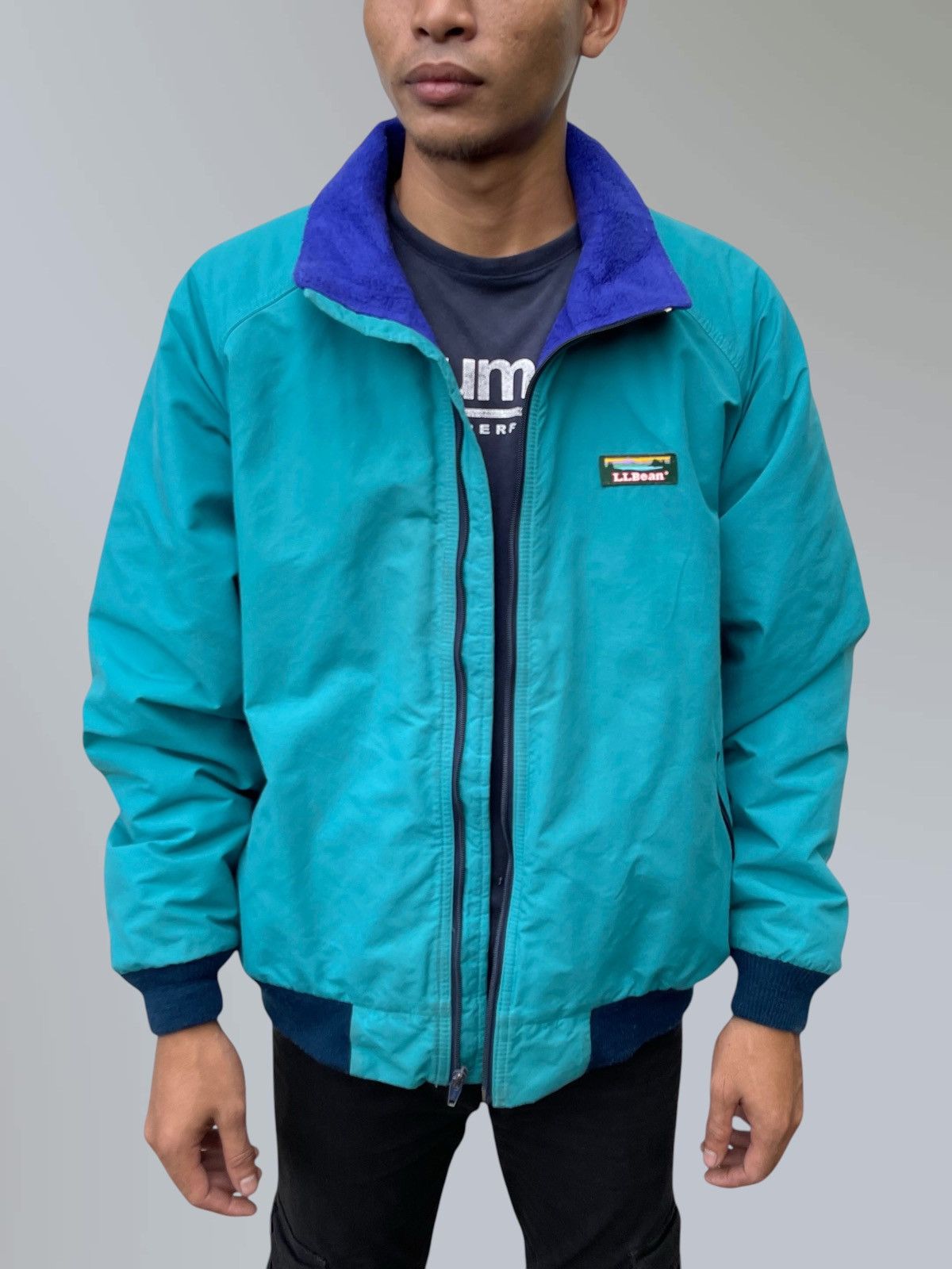 L.L. Bean × Todd Snyder 🔥Vintage 90's L.L.Bean Usa Warm-up Jacket Size US XL / EU 56 / 4 - 1 Thumbnail