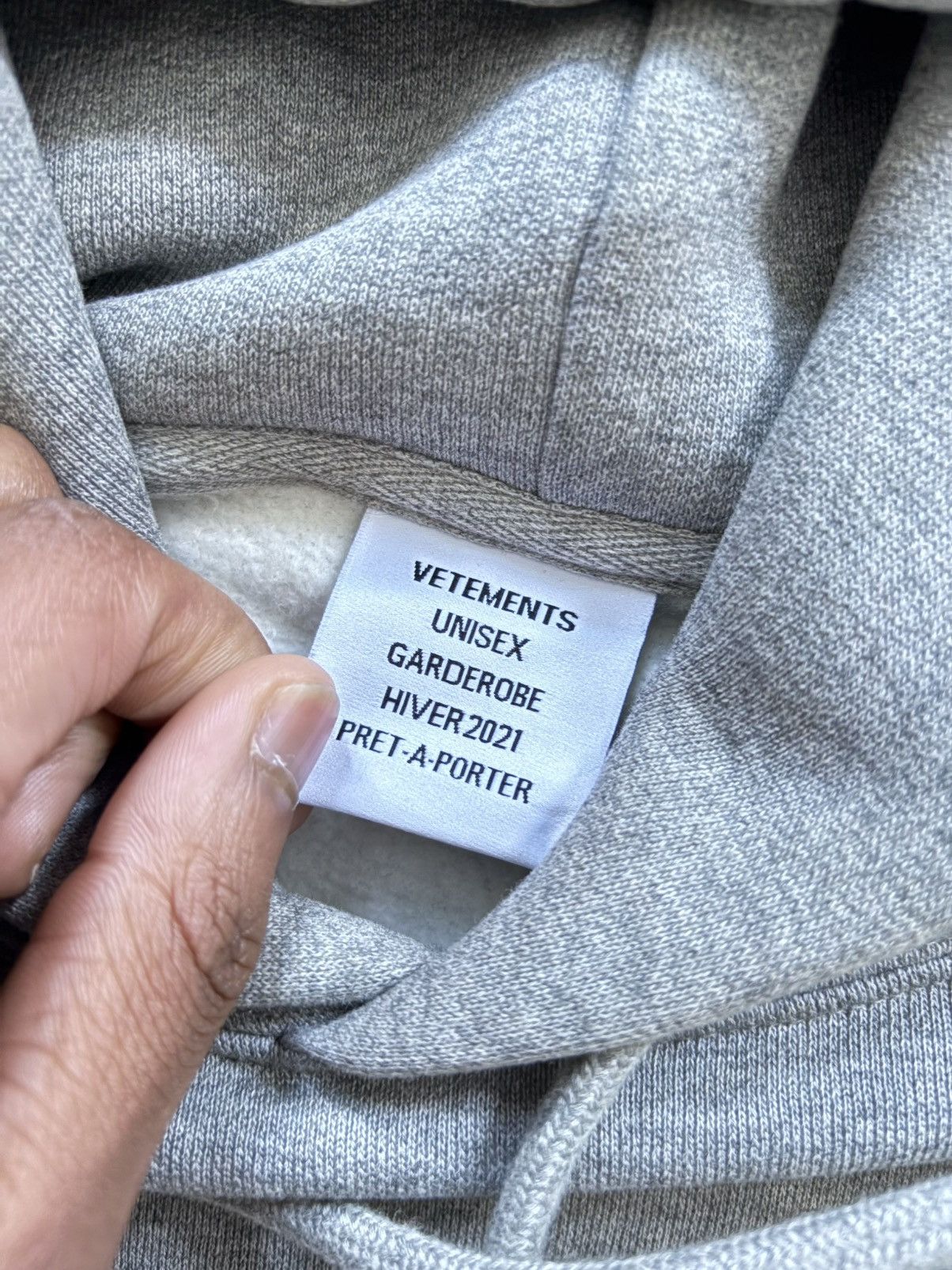 Vetements Vetements Logo Hoodie Size US XS / EU 42 / 0 - 5 Thumbnail