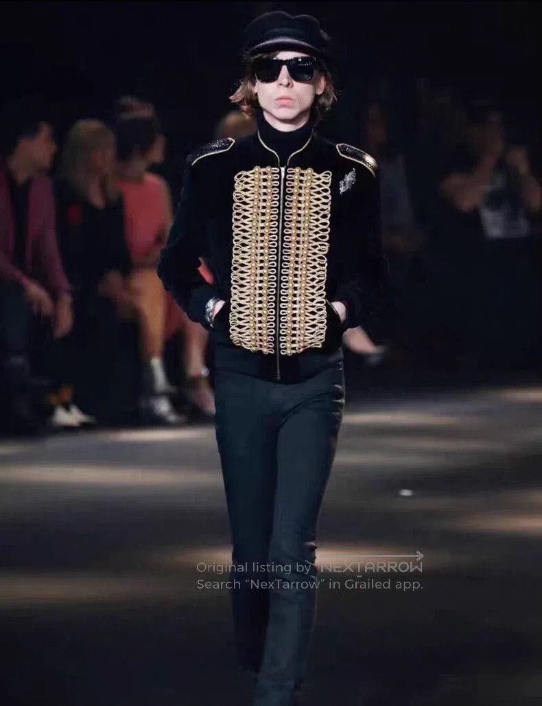 Saint Laurent Paris Saint Laurent Paris Palace Snake Pattern Jacket Size US M / EU 48-50 / 2 - 7 Thumbnail