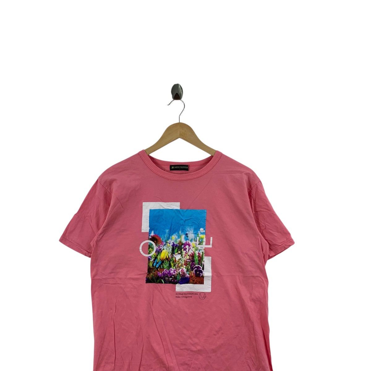 Vintage PHOTOGRAPHY MIKA NINAGAWA x 24 Hour Television Tee Shirt Top Size L / US 10 / IT 46 - 2 Thumbnail