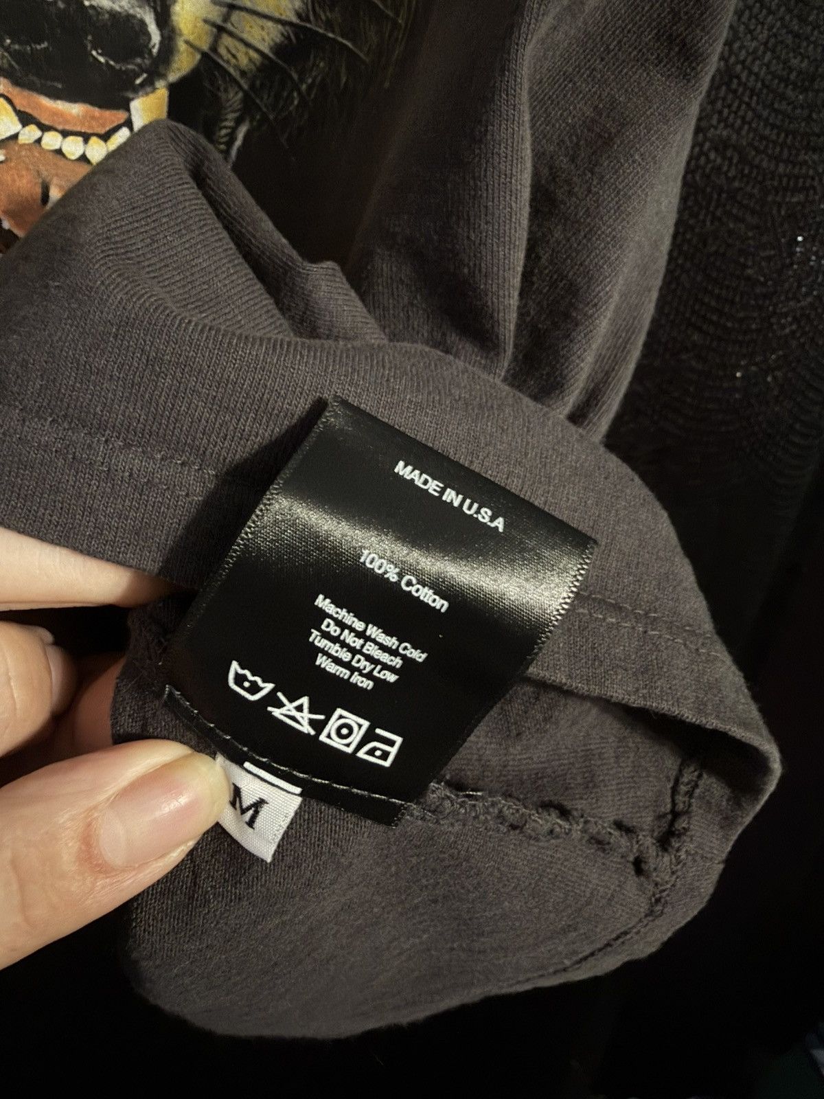 Rhude Crystal Wolf Tshirt Size US M / EU 48-50 / 2 - 6 Thumbnail