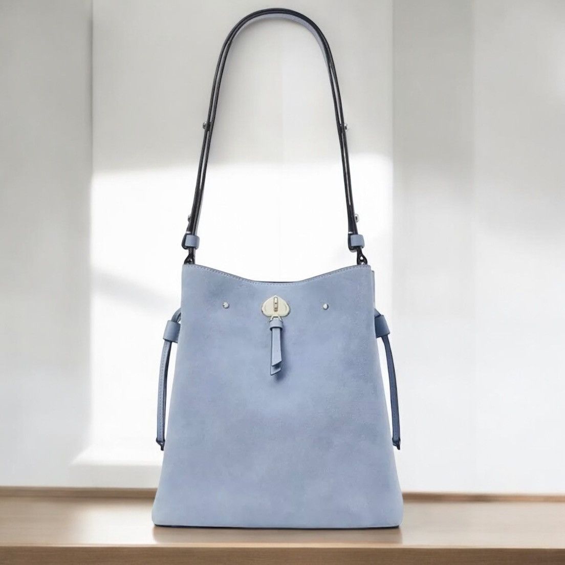 Kate Spade Kate Spade Marti Suede Bucket Shoulder Crossbody Bag Size ONE SIZE - 2 Thumbnail