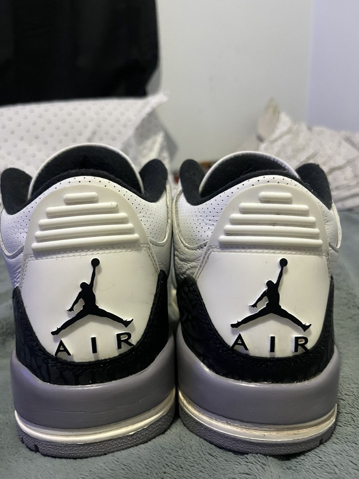 Jordan Brand DM BEFORE BUYING Jordan 3 Cement Gray Size US 10 / EU 43 - 7 Thumbnail