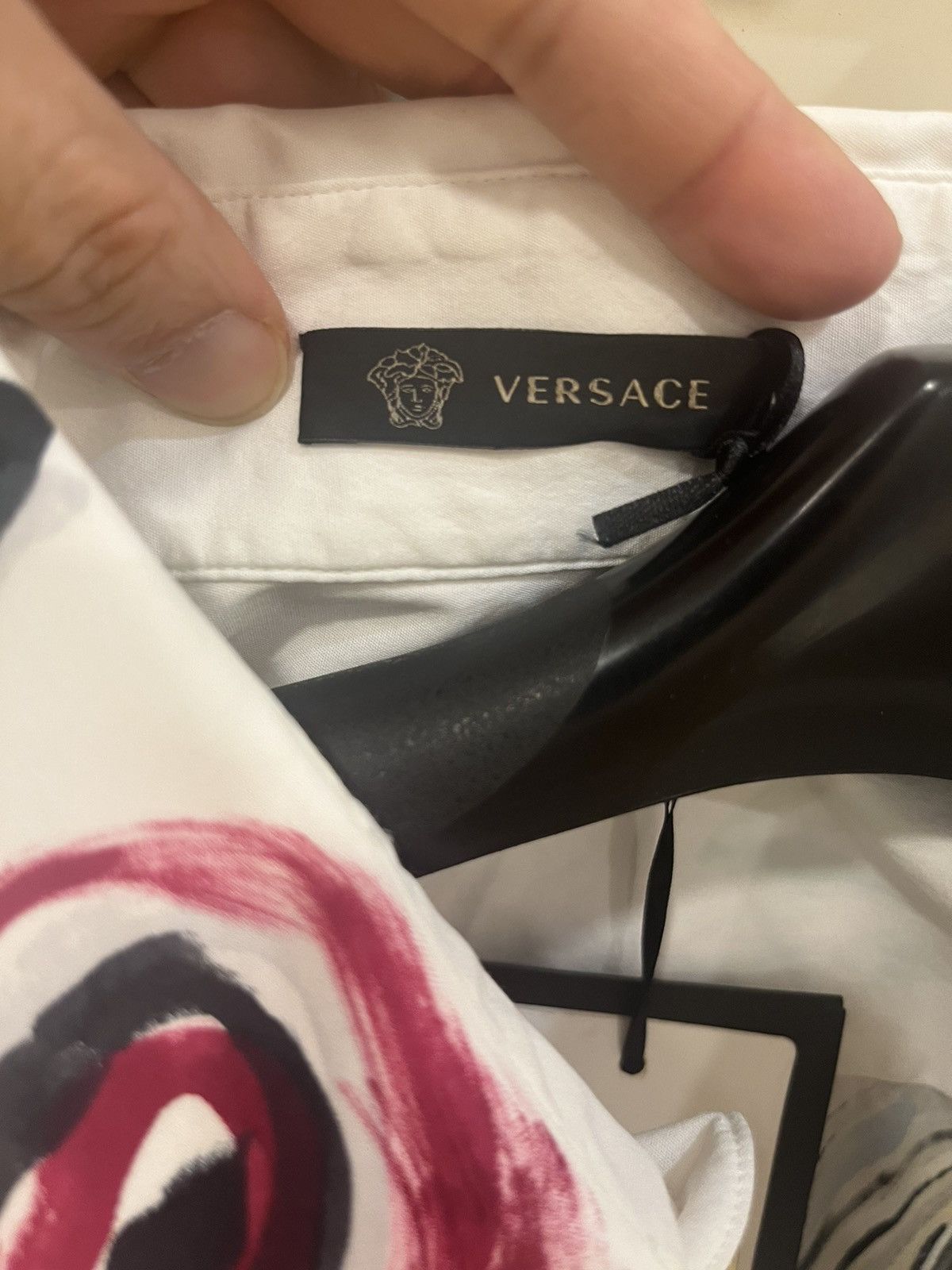 Versace artwork print shirt collar size 40 Size US M / EU 48-50 / 2 - 9 Thumbnail