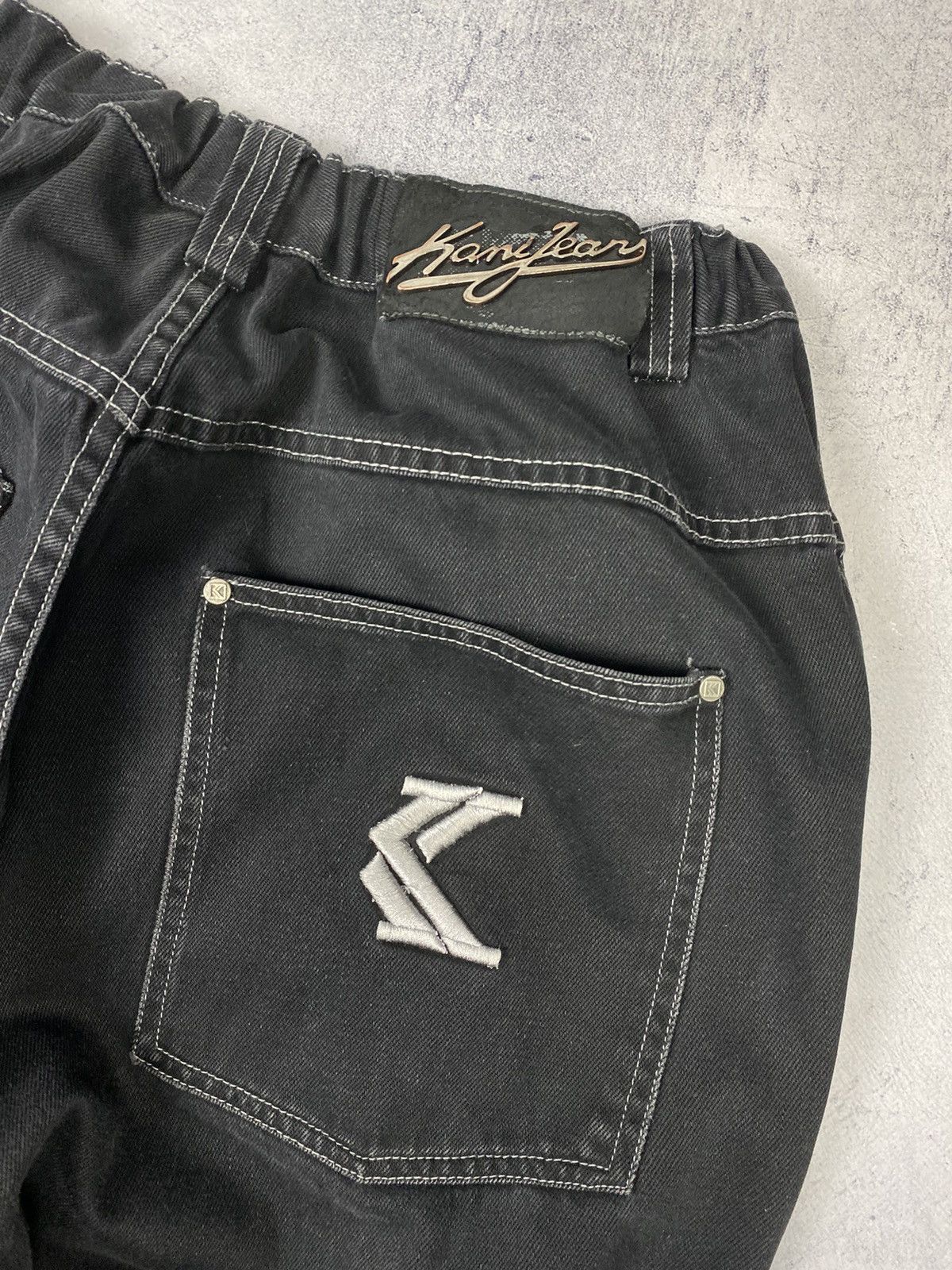 Karl Kani × Vintage Karl Kani Jeans Baggy Denim Vintage Y2K Style Hip Hop SK8 Size US 36 / EU 52 - 4 Thumbnail