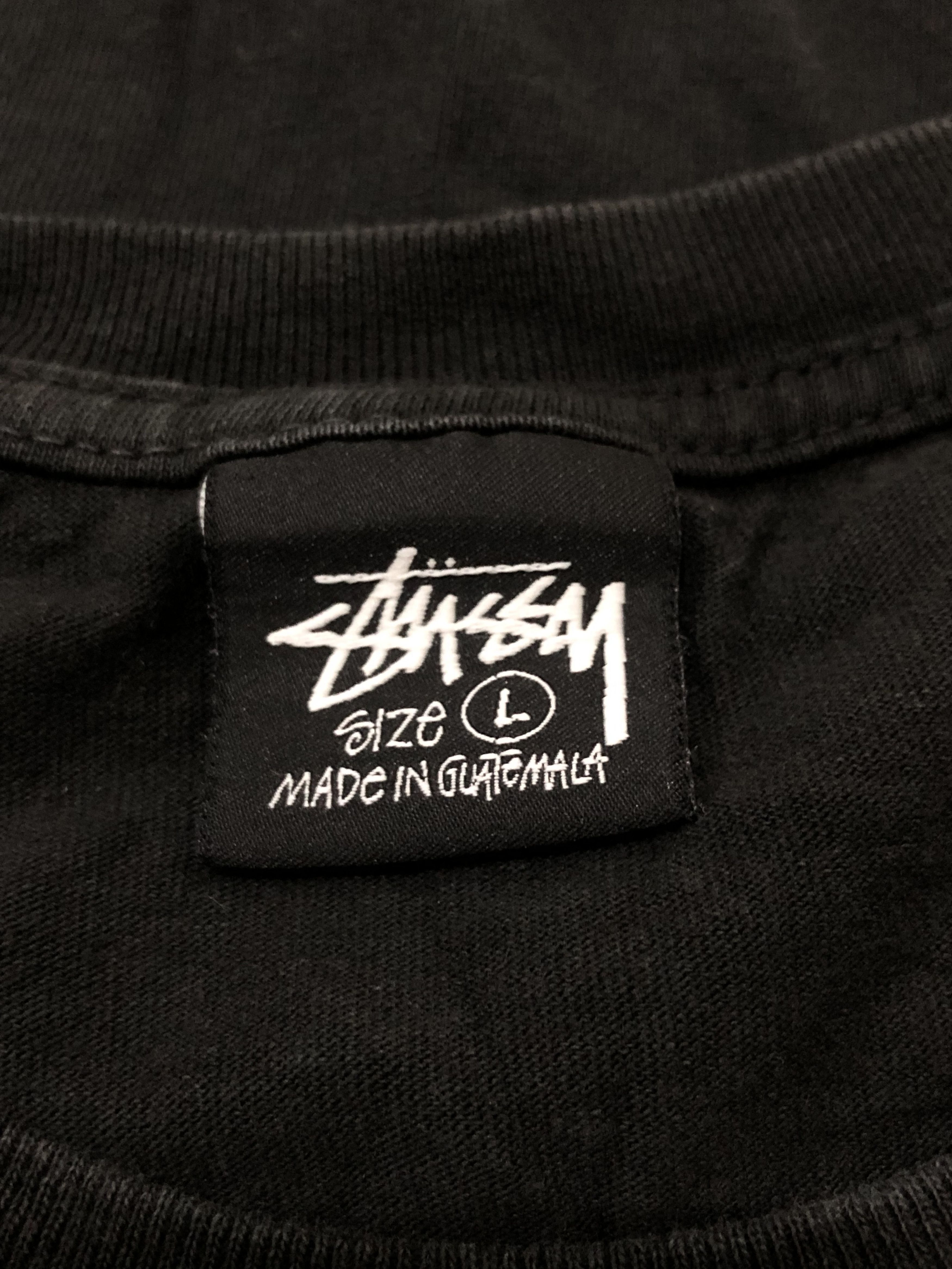 Hypebeast Rare Streetwear Stussy x Martine Rose Men Black Tee Size US L / EU 52-54 / 3 - 7 Thumbnail