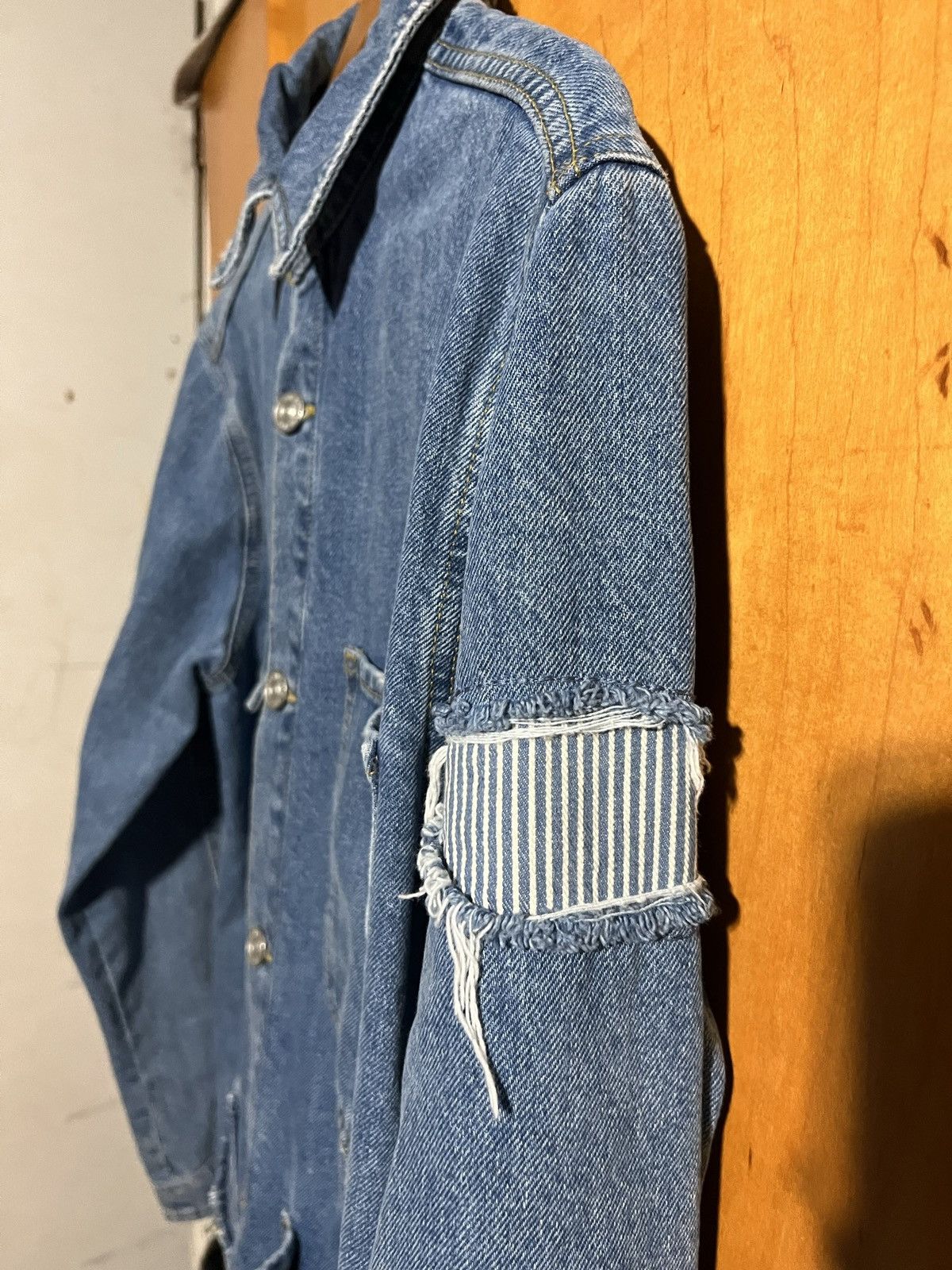 Bdg BDG Denim Patchwork Jean Jacket Heavyweight Size US L / EU 52-54 / 3 - 2 Thumbnail