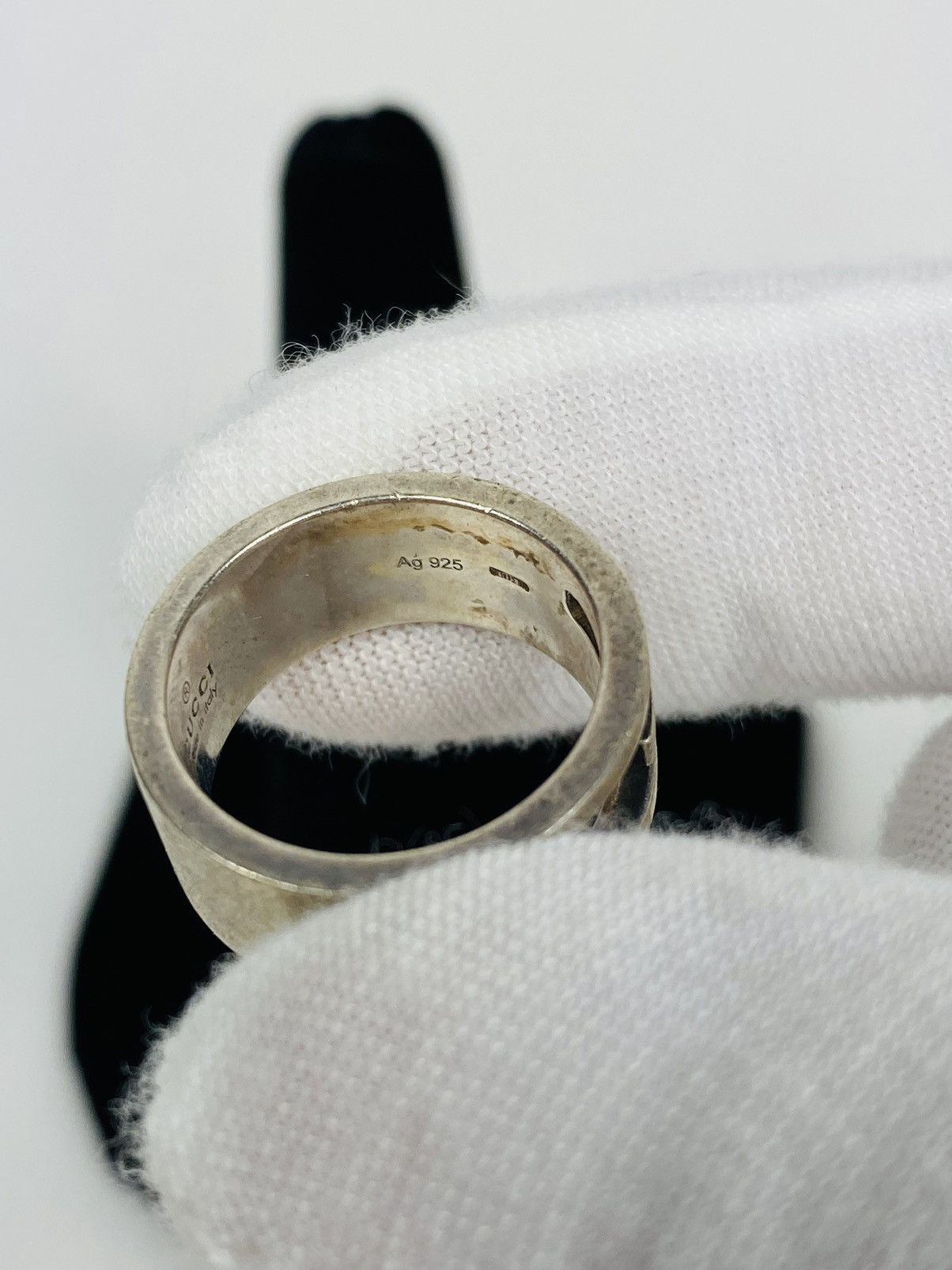 Gucci Gucci .925 Silver G Ring Size IT 10 Size ONE SIZE - 7 Thumbnail