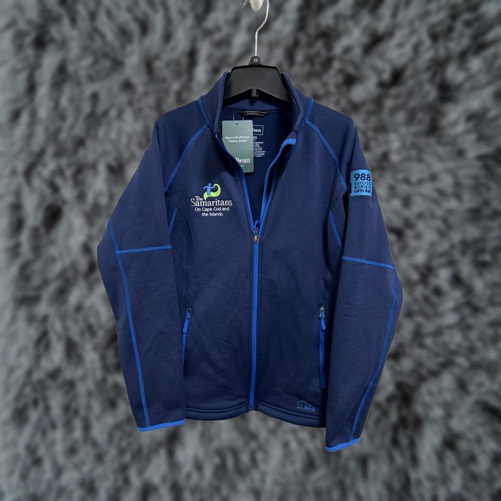Vintage VINTAGE? No. L.L. Bean ProStretch Fleece Jacket Womens Medium Blue Full Zip Lightweight 294991 Size M / US 6-8 / IT 42-44 - 1 Thumbnail