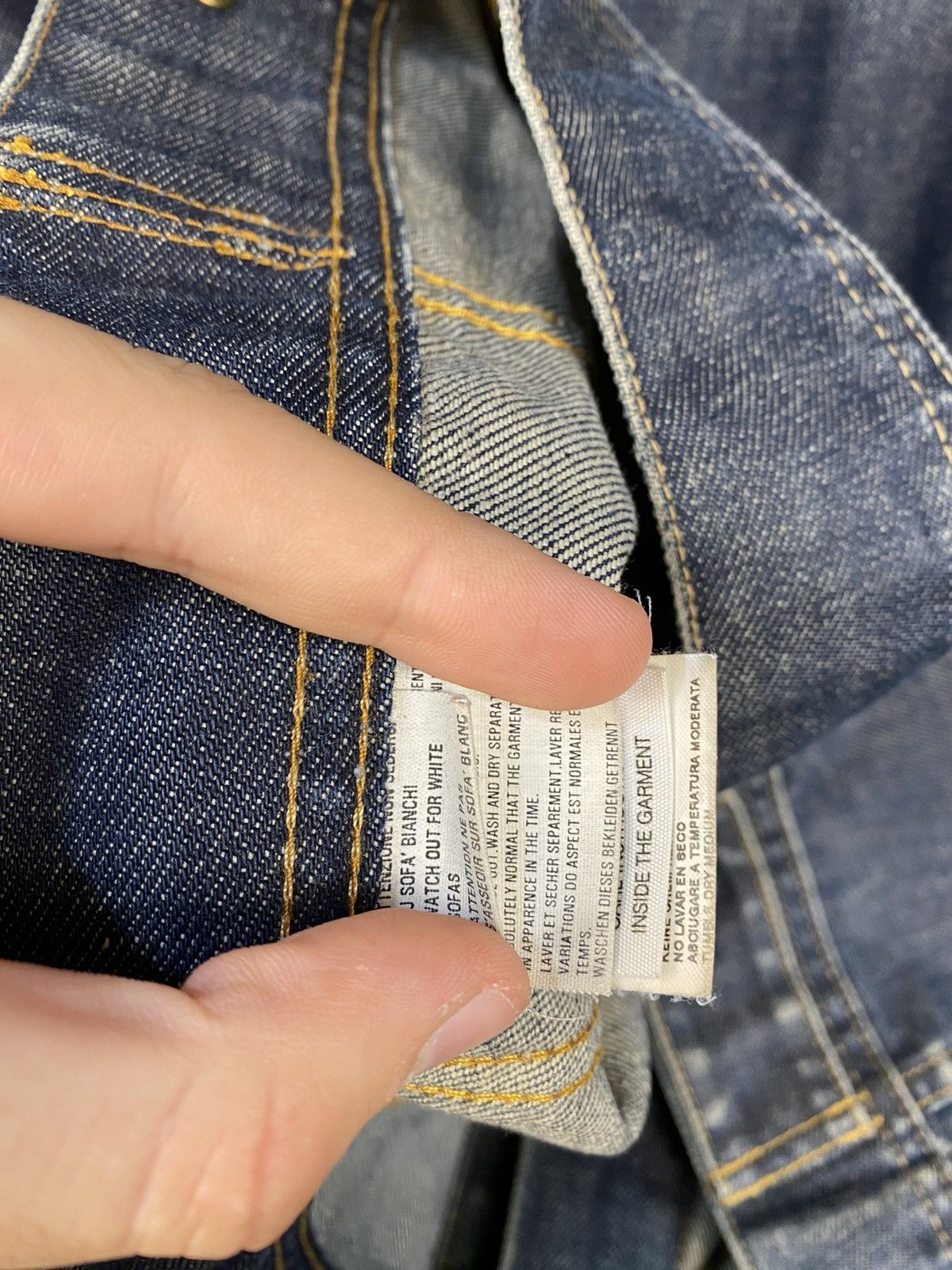 Diesel Vintage Diesel jeans jacket 90s rare Size US XXL / EU 58 / 5 - 11 Thumbnail