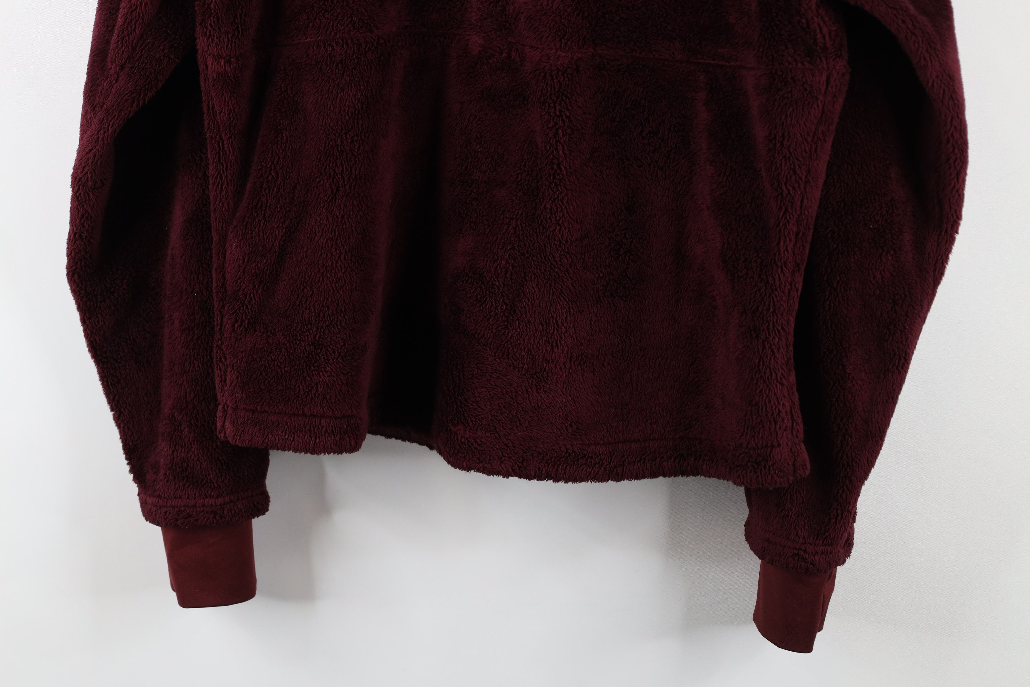 The North Face × Vintage The North Face Spell Osito Flow Fleece Jacket Burgundy Red Size M / US 6-8 / IT 42-44 - 15 Thumbnail