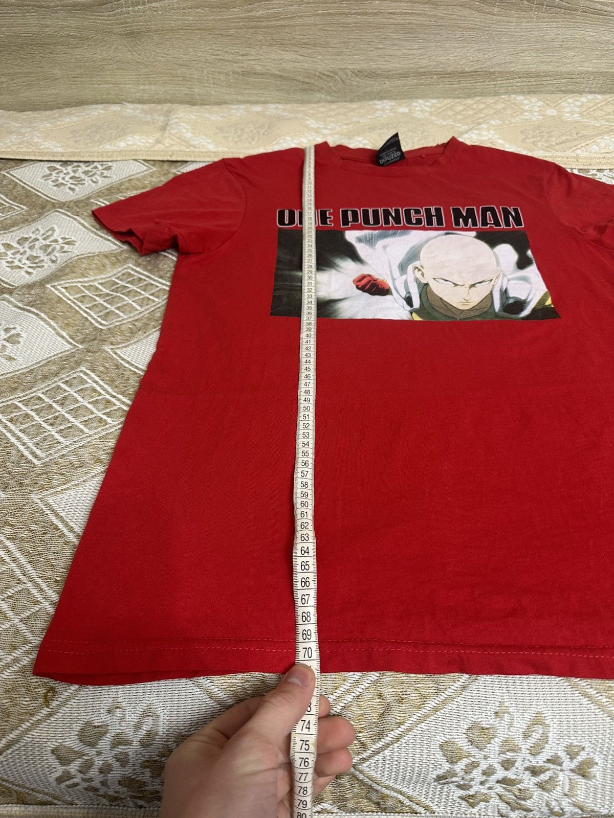 Anime 🔥 One Punch Man Anime Japan T Shirt Manga Naruto Evangelion Size US L / EU 52-54 / 3 - 9 Thumbnail