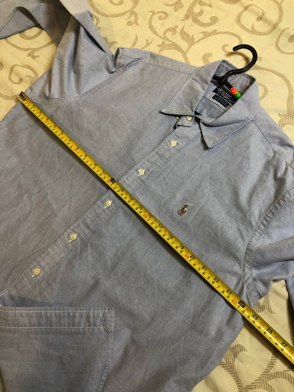 Polo Ralph Lauren Polo Ralph Lauren Blue Oxford Button Down Shirt Size US L / EU 52-54 / 3 - 11 Thumbnail
