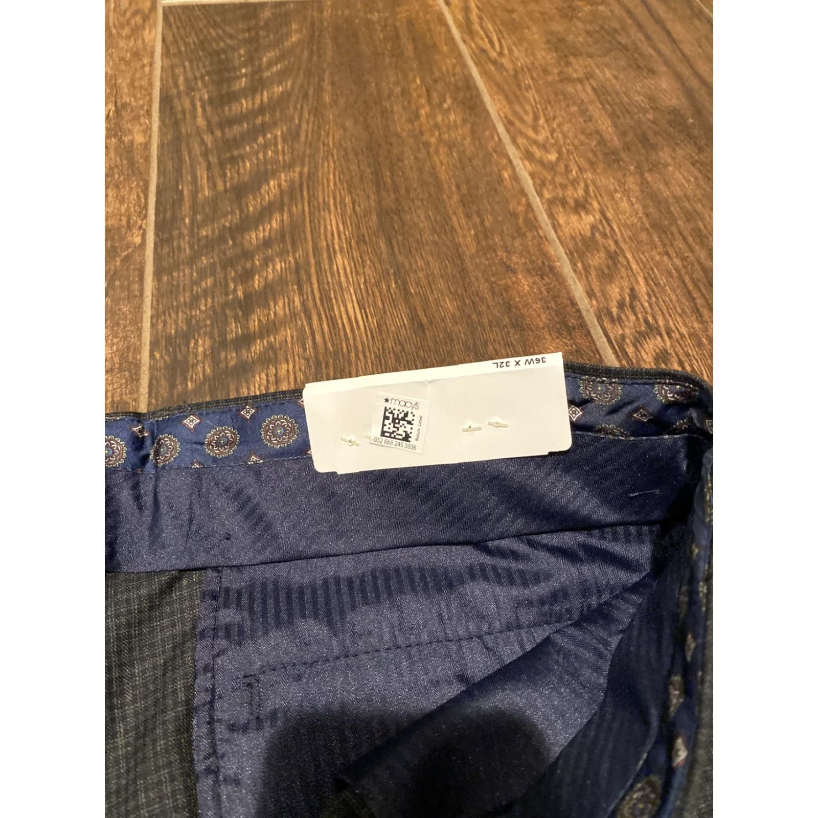 Ralph Lauren Lauren Ralph Lauren Pants Mens 36X30 Gray Black Classic Fit Ultraflex Dress Pants Mens Regular 36x30 Multicolor Size US 36 / EU 52 - 6 Thumbnail