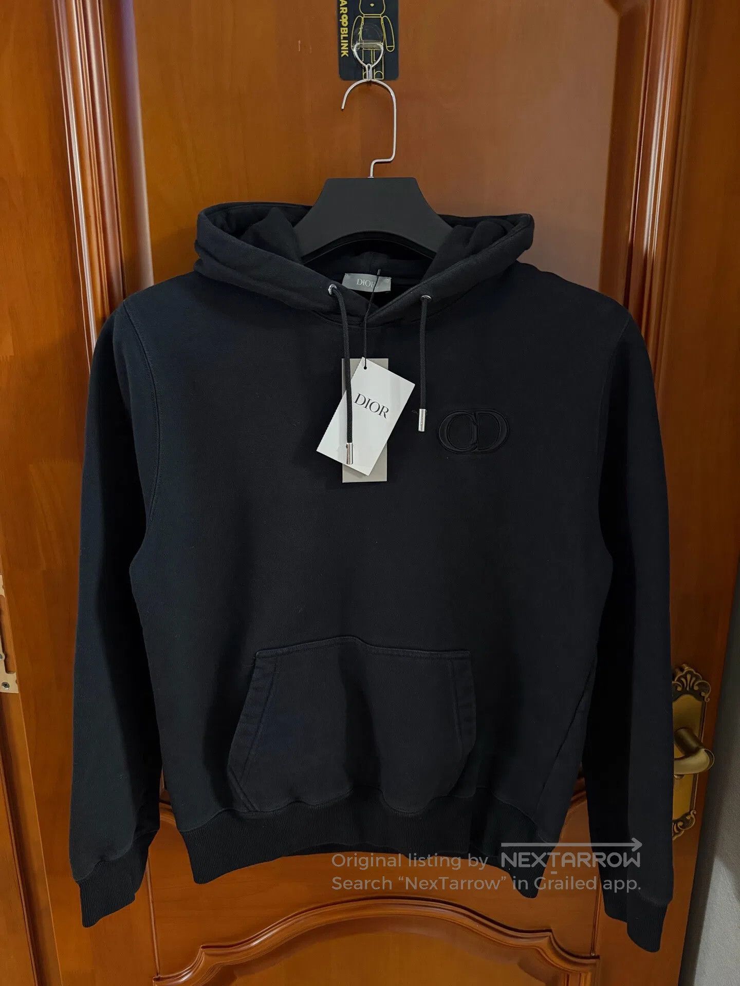 Dior Dior Black CD Embroidered Hoodie| Size US M / EU 48-50 / 2 - 1 Thumbnail