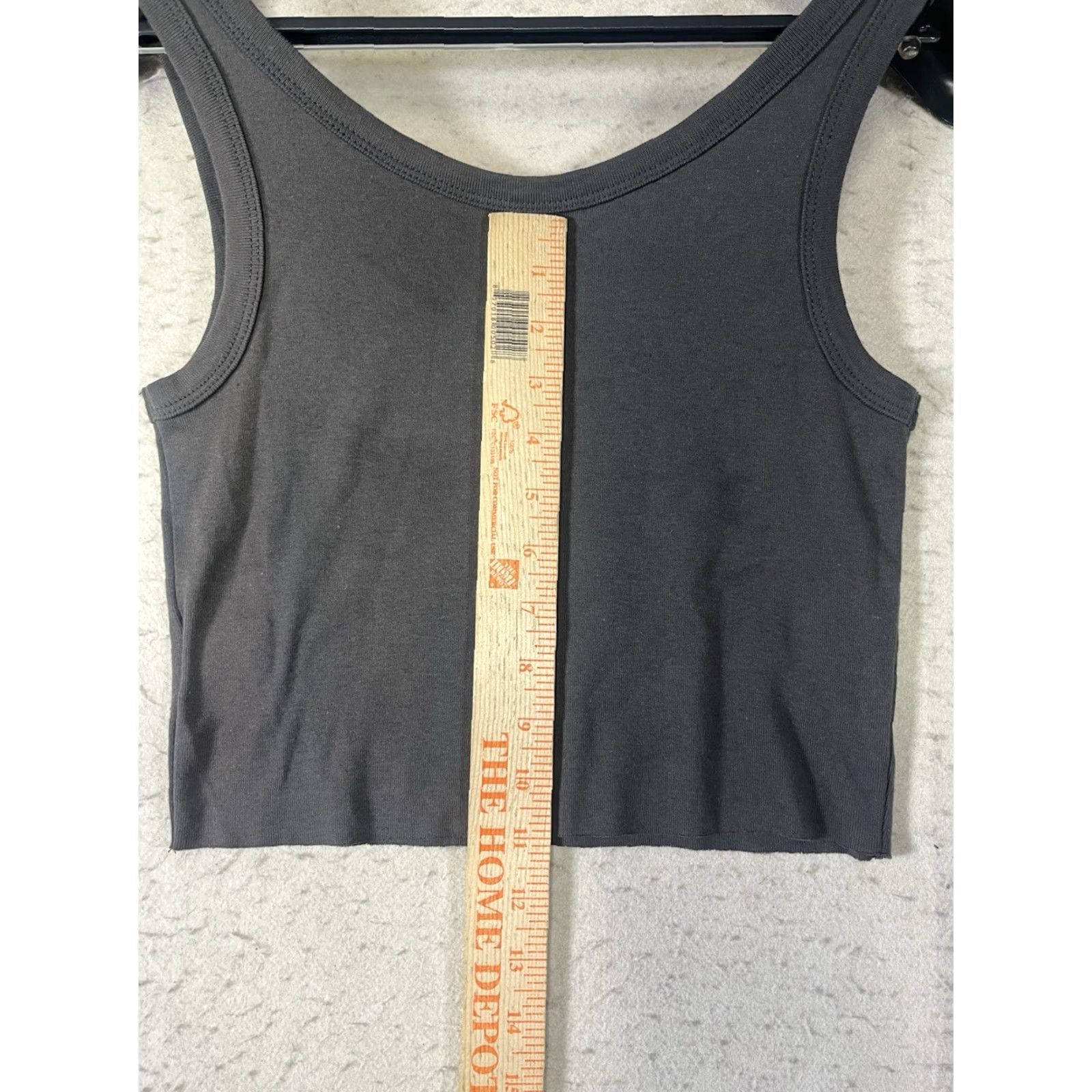 Billabong Billabong Tank Top California Print Cropped Women M Gray Brown Cutoff Size M / US 6-8 / IT 42-44 - 4 Thumbnail