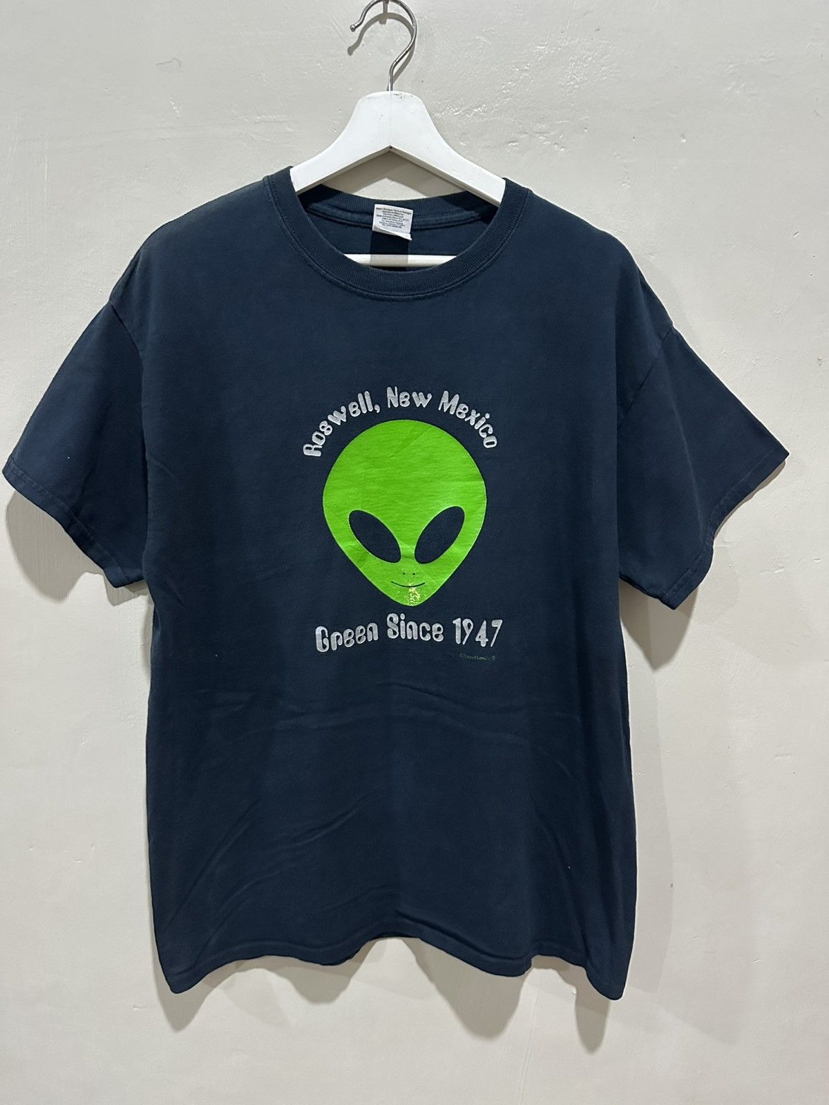 Gildan × Vintage Roswell New Mexico x Tshirt x Vintage Size US L / EU 52-54 / 3 - 1 Thumbnail