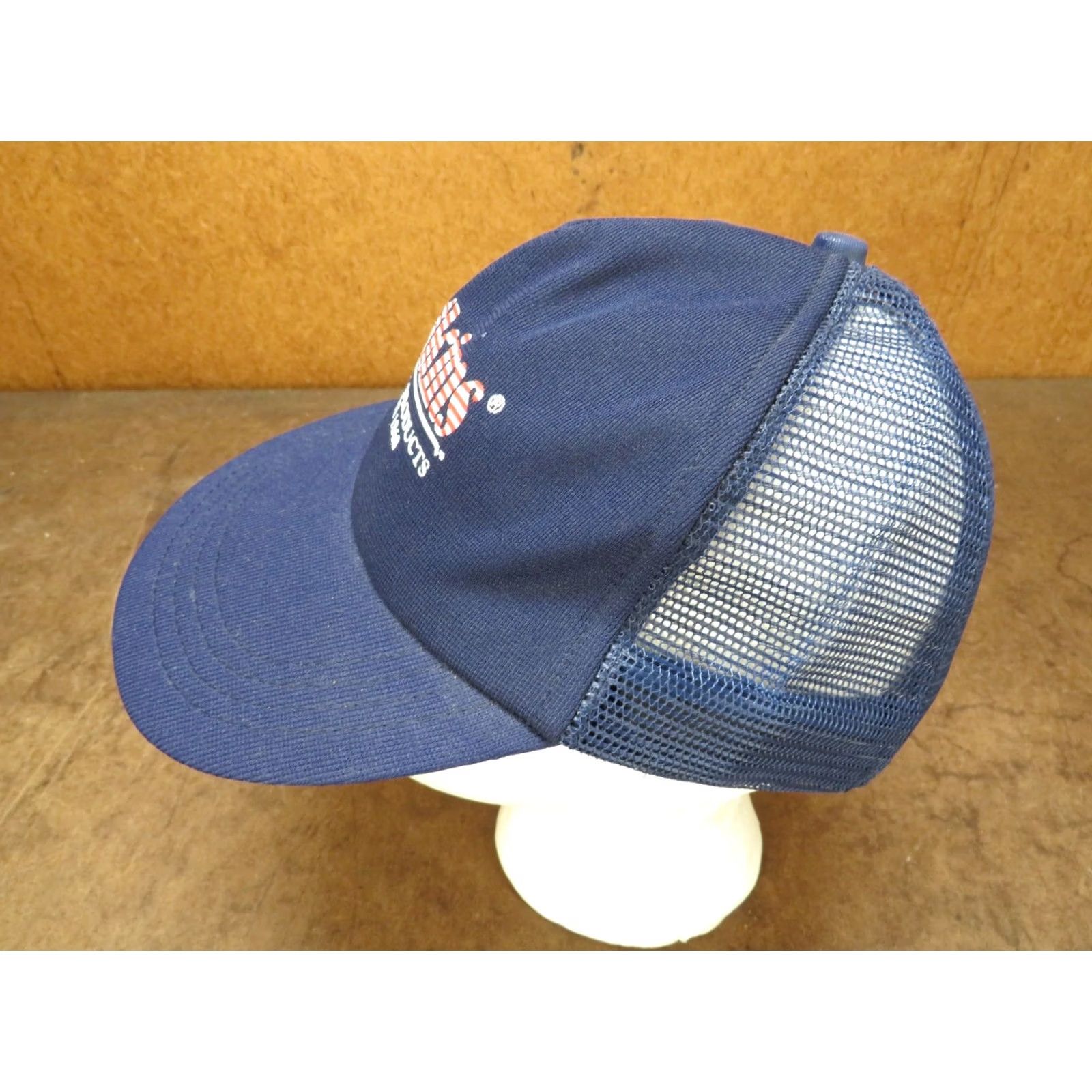 Vintage VINTAGE Hat Cap Red White Blue USA made Watkins products Adjustable Mens Size ONE SIZE - 2 Thumbnail