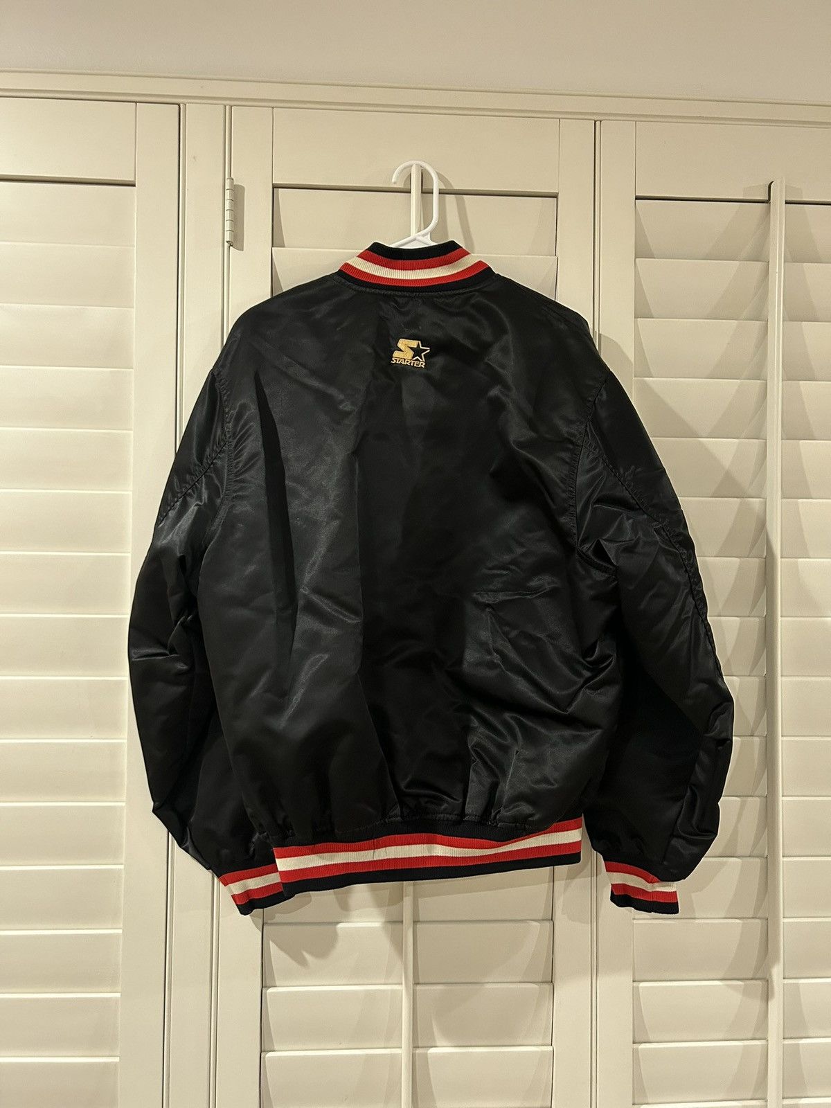 Starter Vintage Chicago Bulls Jacket Size L / US 10 / IT 46 - 4 Thumbnail