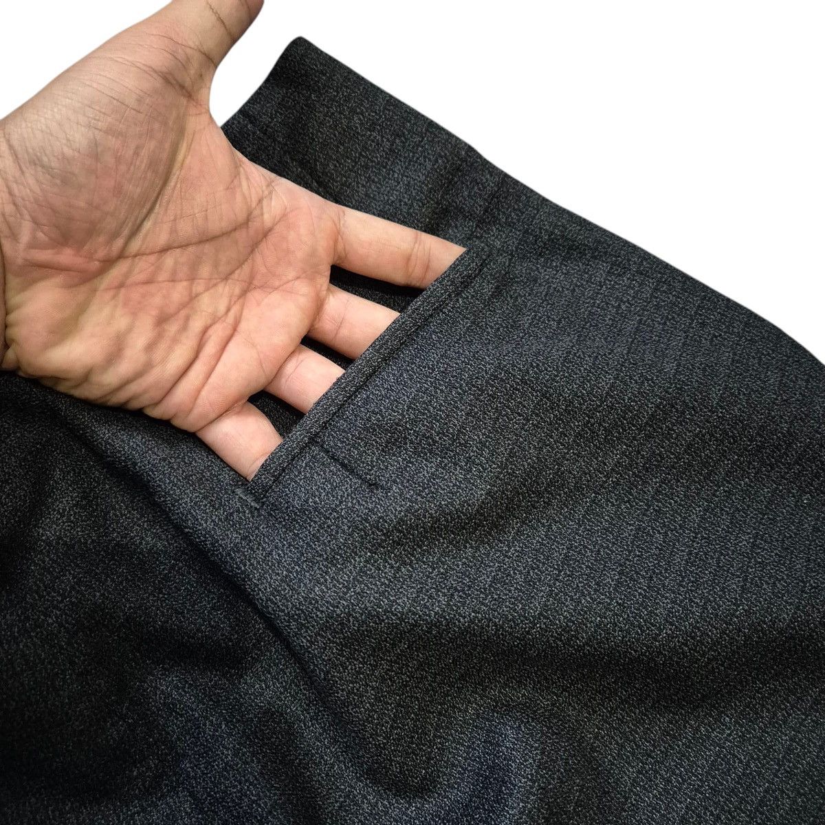 Yohji Yamamoto Vintage yohji yamamoto wool trousers pants Size US 32 / EU 48 - 5 Thumbnail