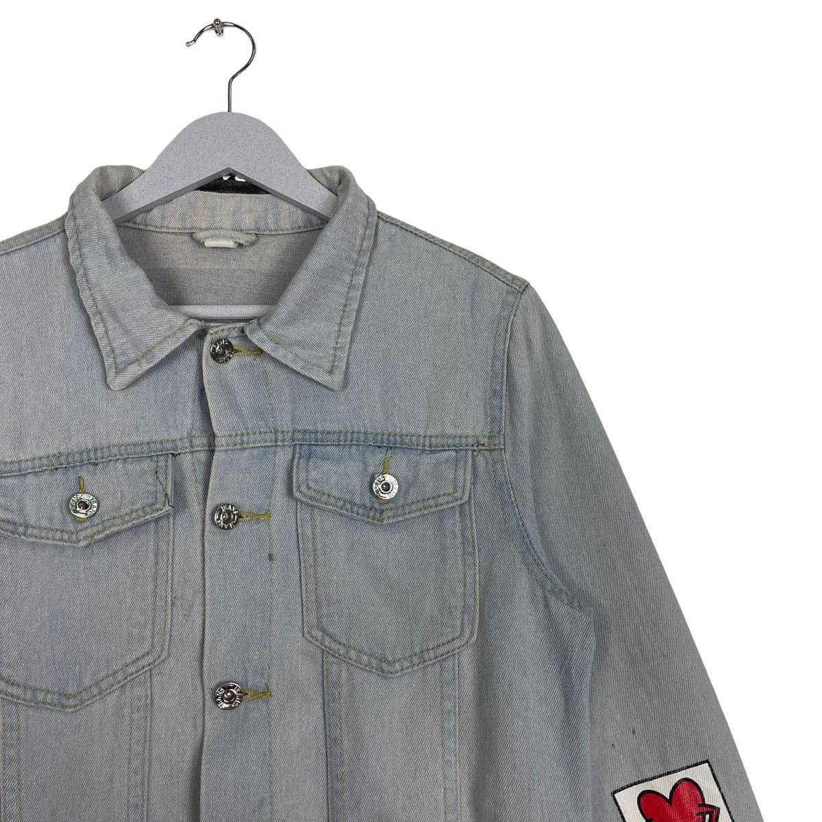 Band Tees × Japanese Brand 💥G DRAGON RIOT DENIM JEAN JACKET Size US S / EU 44-46 / 1 - 6 Thumbnail