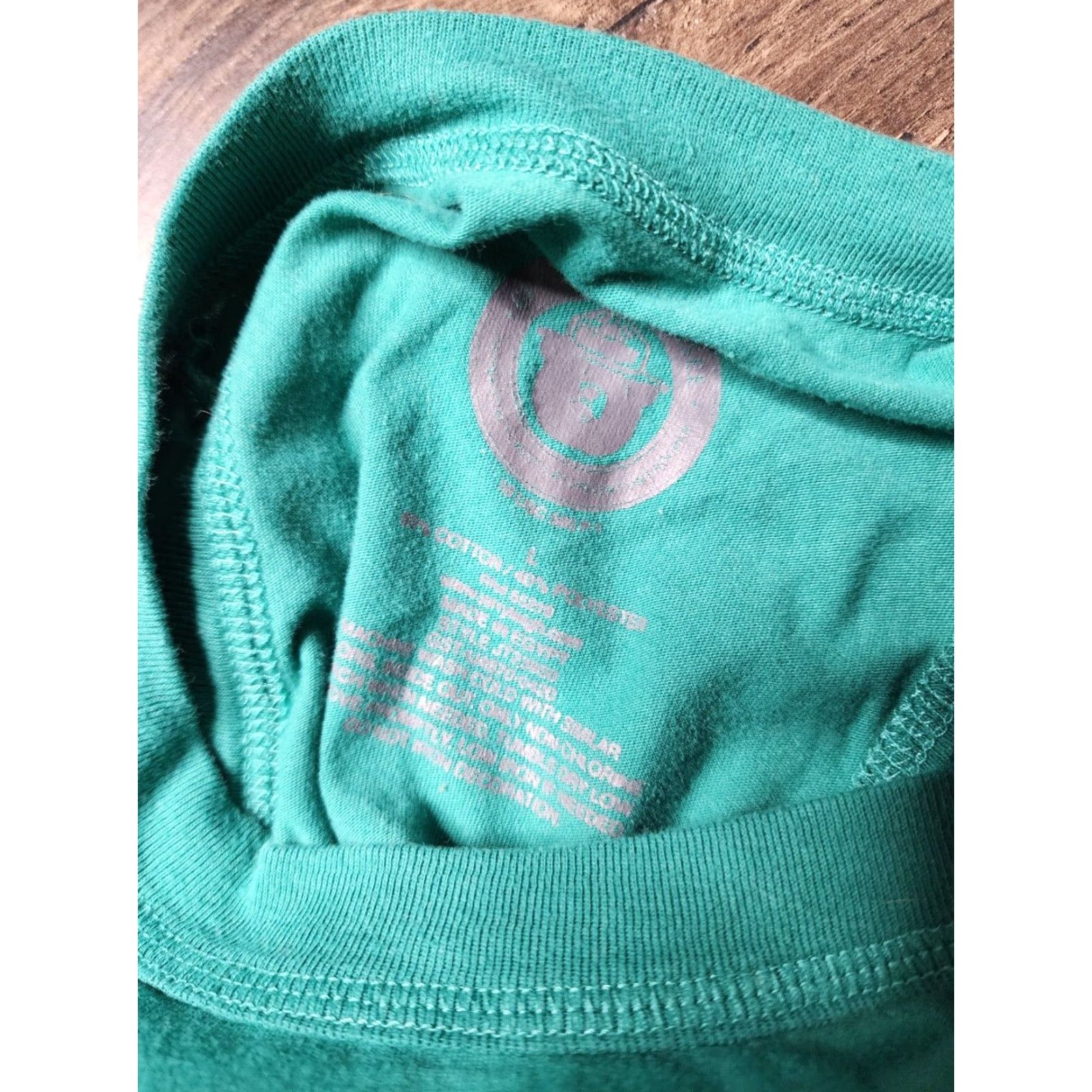 Vintage Mighty Fine Women's Large Green Tank Top Shirt Smokey The Bear Logo Casual Size L / US 10 / IT 46 - 5 Thumbnail