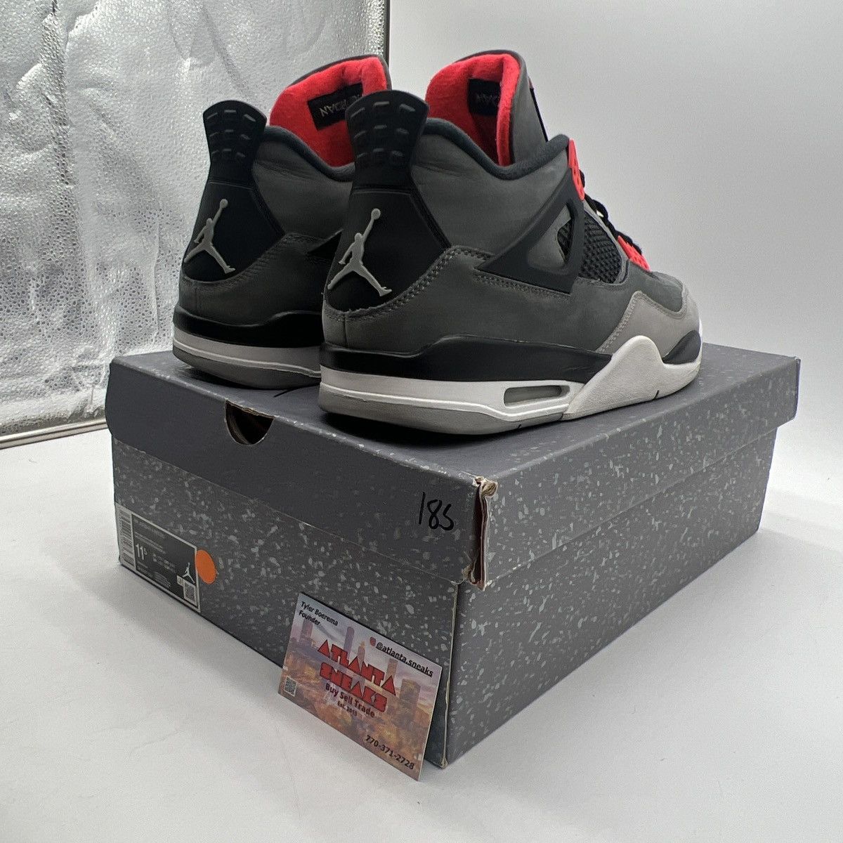 Jordan Brand Air Jordan 4 infrared Size US 11.5 / EU 44-45 - 5 Thumbnail