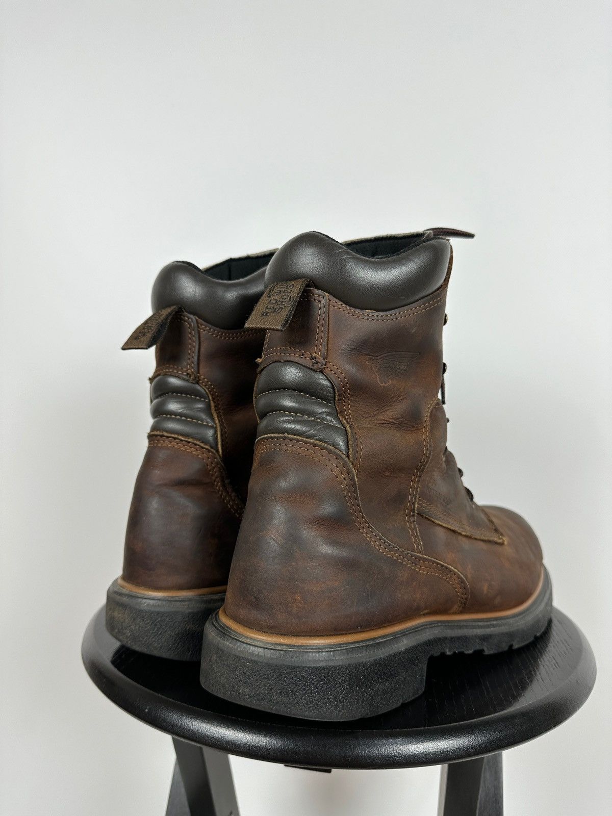 Red Wing Red Wing ASTM F2892-11 Brown Leather Waterproof Boots Size US 11 / EU 44 - 3 Thumbnail