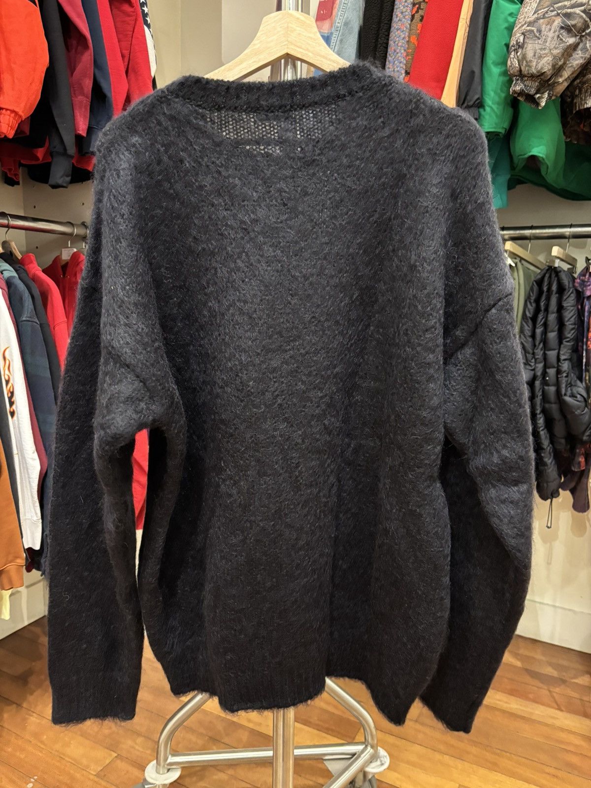 Yves Saint Laurent YSL Mohair Sweater Size US XXL / EU 58 / 5 - 2 Thumbnail