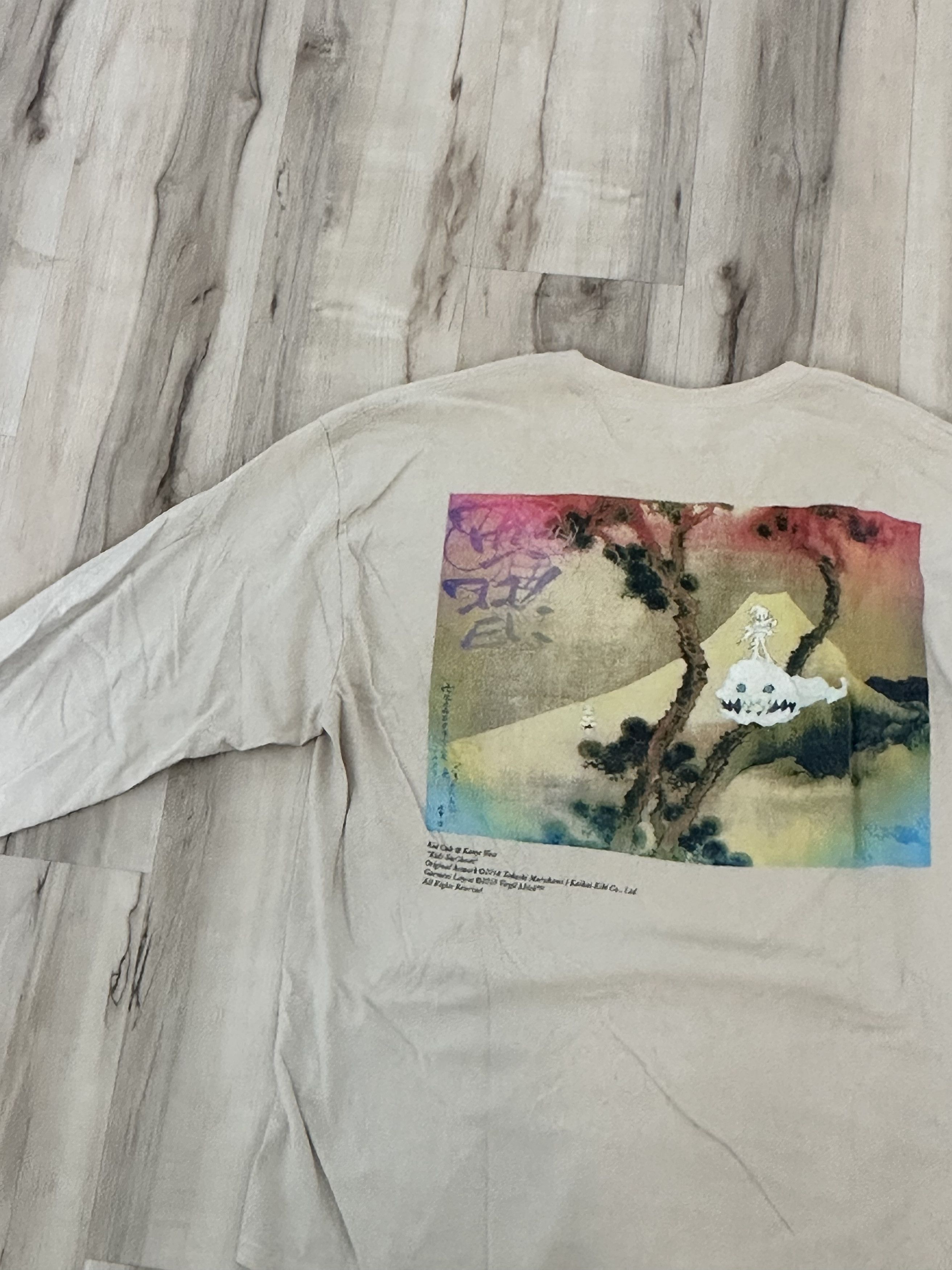 Kanye West × Kids See Ghosts × Takashi Murakami 2018 Kids See Ghosts × Kanye West x Murakami Longsleeve – XL Size US XL / EU 56 / 4 - 3 Thumbnail