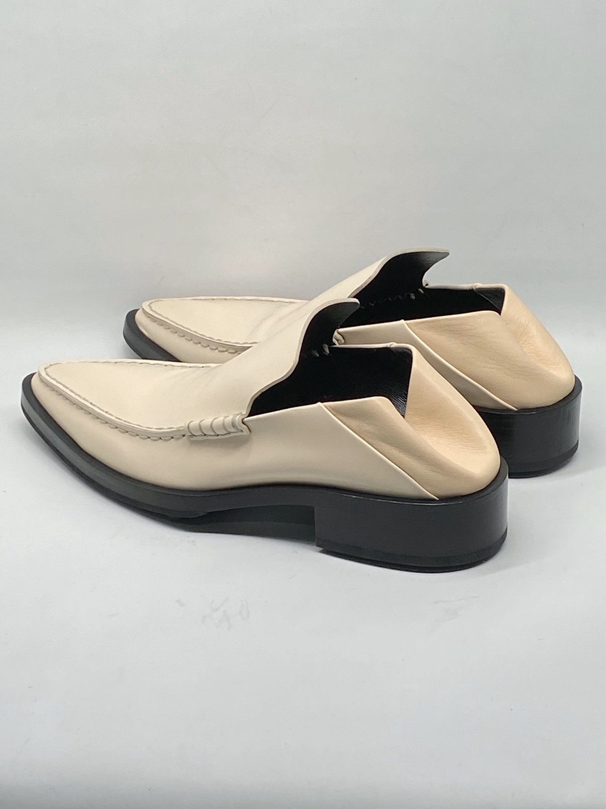 Jil Sander JIL SANDER Point Toe Leather Loafers size 37 Size US 7 / IT 37 - 5 Thumbnail