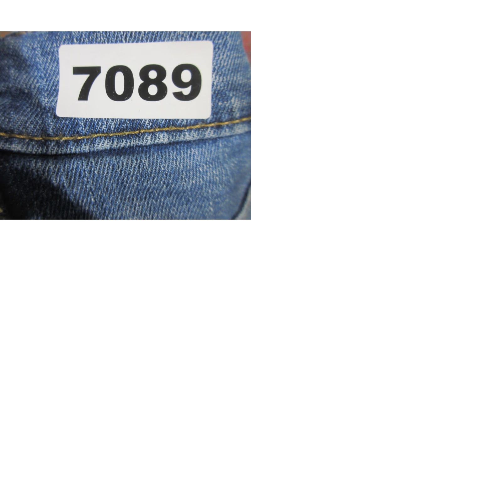 Levi's Levi's 505 Jeans 34x30 Blue Stretch Denim Regular Fit Straight Leg Men Size US 34 / EU 50 - 10 Thumbnail