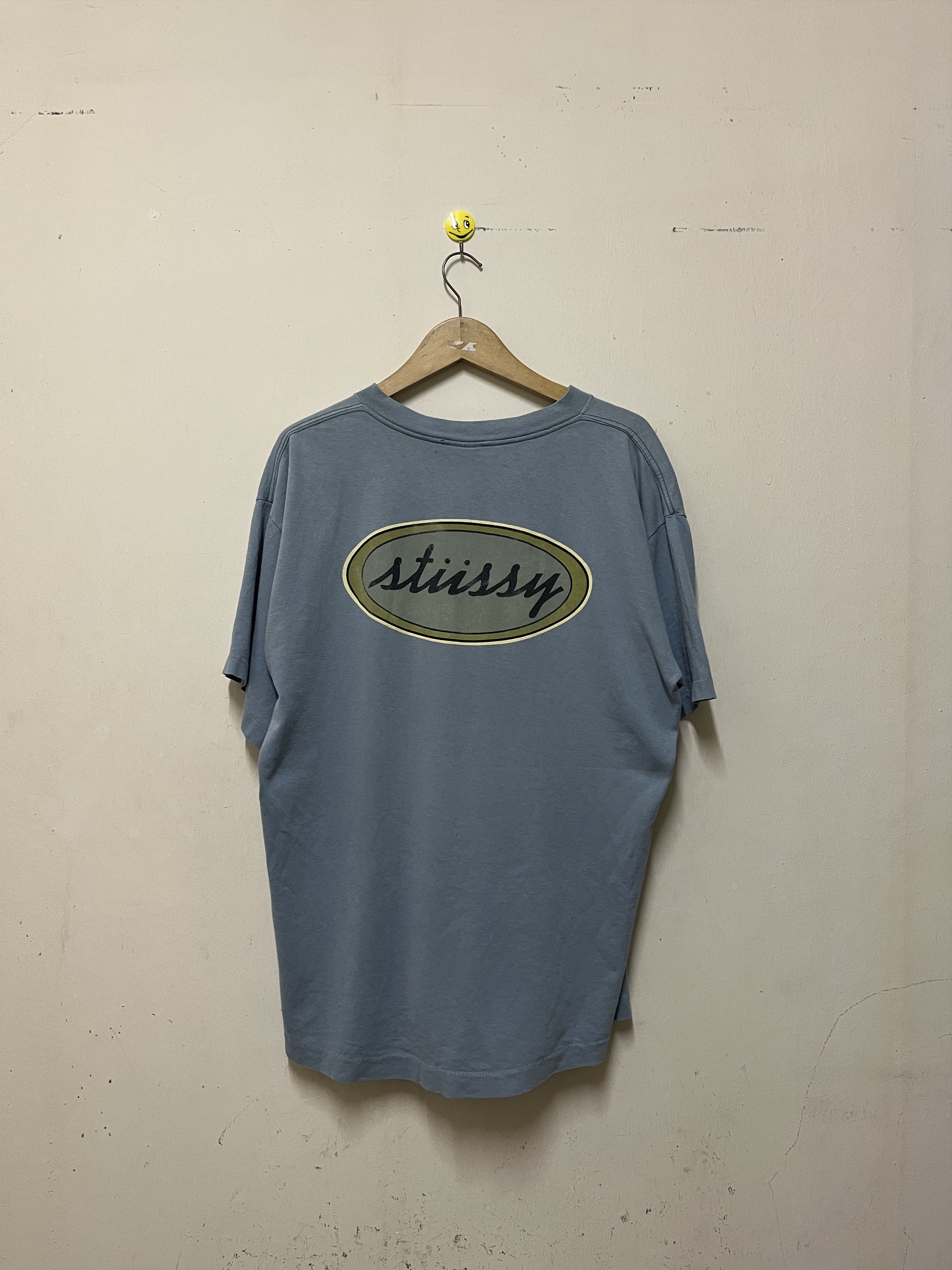 Stussy XSOLDX Vintage Stussy Late 80s Oval Black Tag Size US XL / EU 56 / 4 - 7 Thumbnail