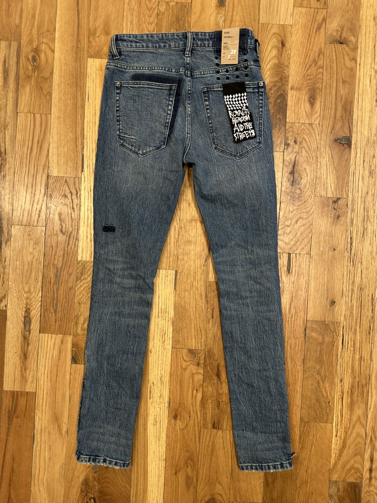 Ksubi Ksubi Zipper Flare Plain Blue Denim Jeans Size 28 Size US 28 / EU 44 - 2 Thumbnail