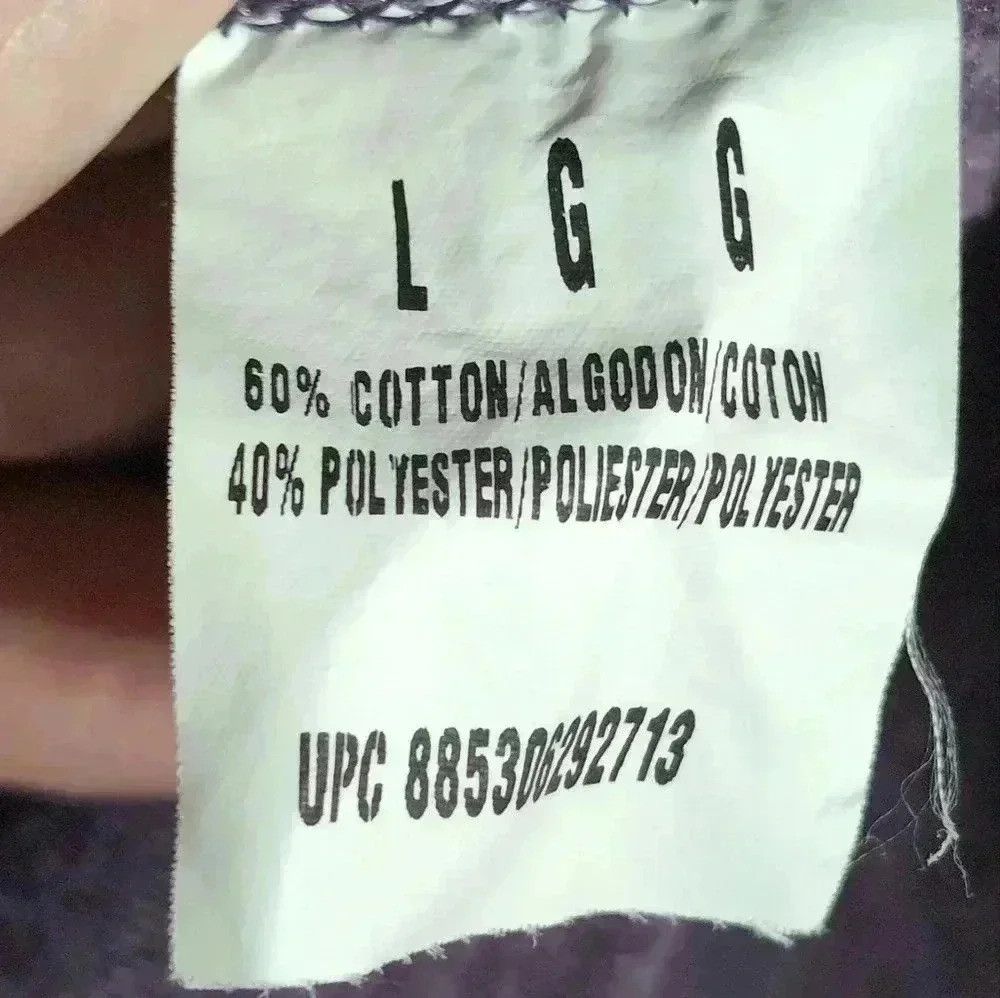 Fruit Of The Loom Fruit of the Loom Purple hoodie. Ladies sz L Size L / US 10 / IT 46 - 3 Thumbnail