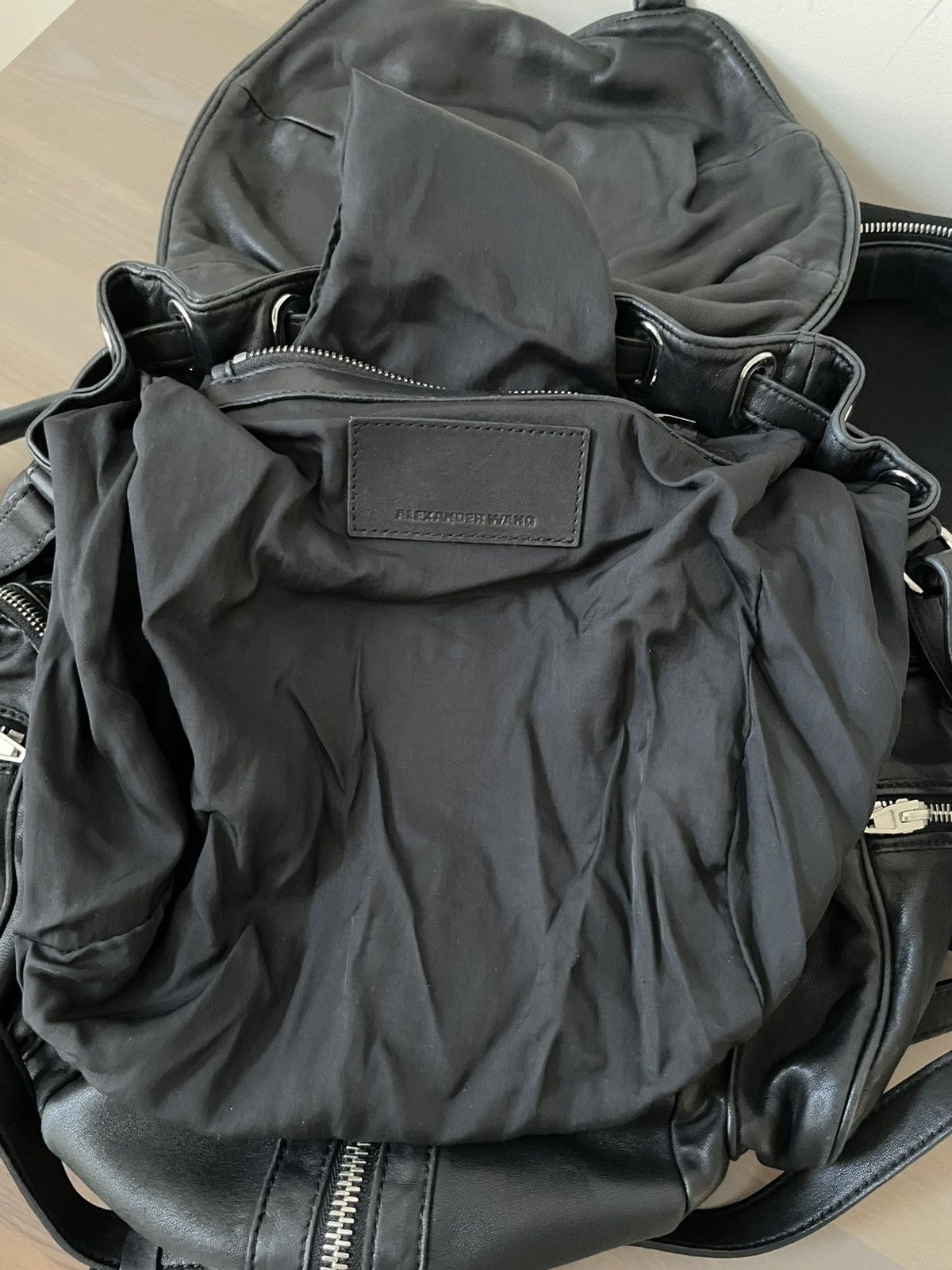 Alexander Wang Alexander Wang Marti convertiable backpack black leather Size ONE SIZE - 15 Thumbnail
