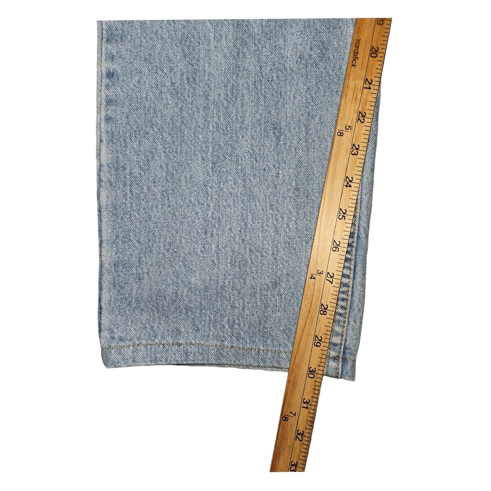 Levi's VINTAGE Levi's 505 Jeans Men's 36x30 Regular Straight Blue 90s Grunge Levi's Logo USA Mens Size US 36 / EU 52 - 6 Thumbnail