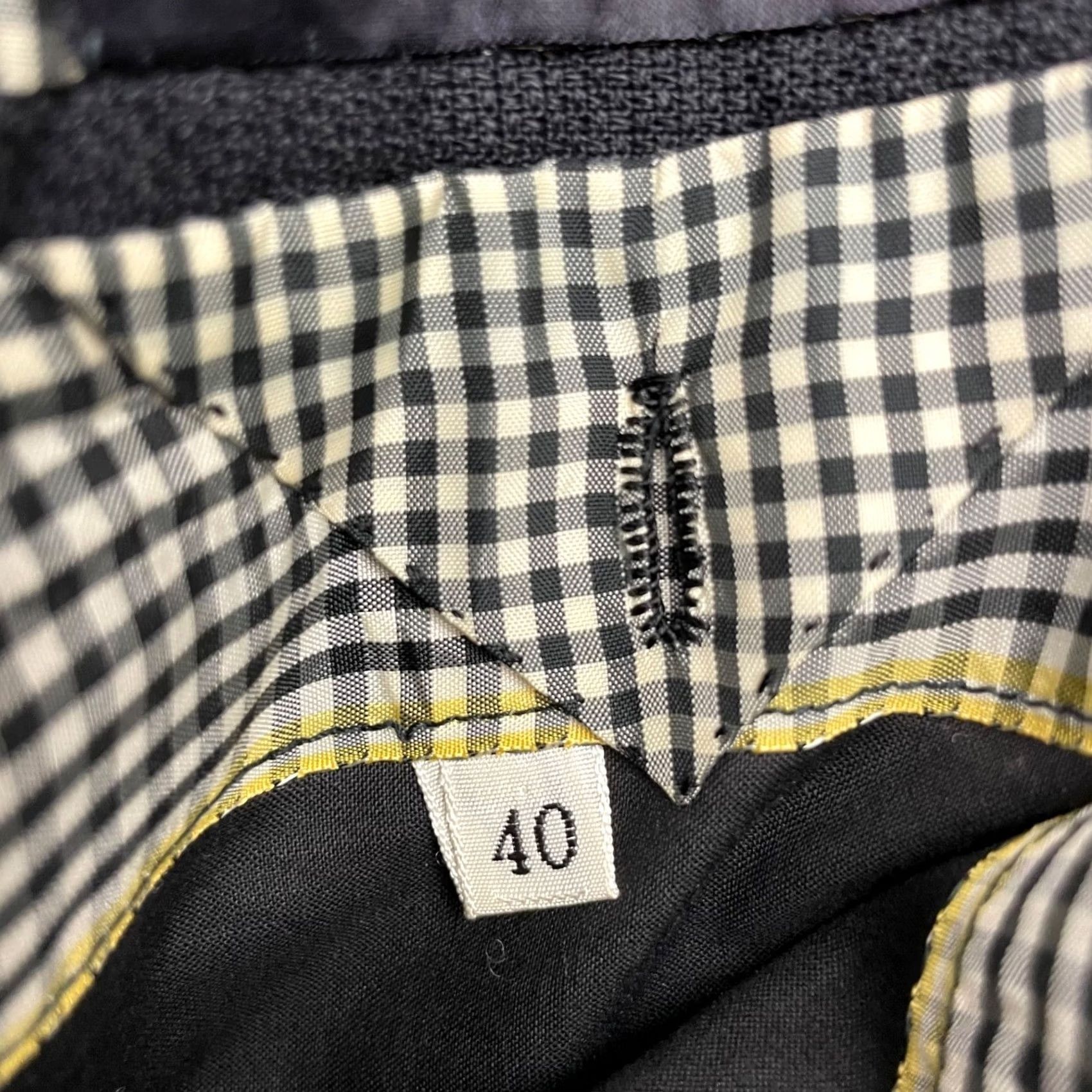 Brioni Brioni Blazer Shirt? No, Brioni Blazer 100% Silk Double Breasted Black 40R US Italy Mens Blazer Notch Lapel Four-Button Front Vintage? No Size 40R - 7 Thumbnail