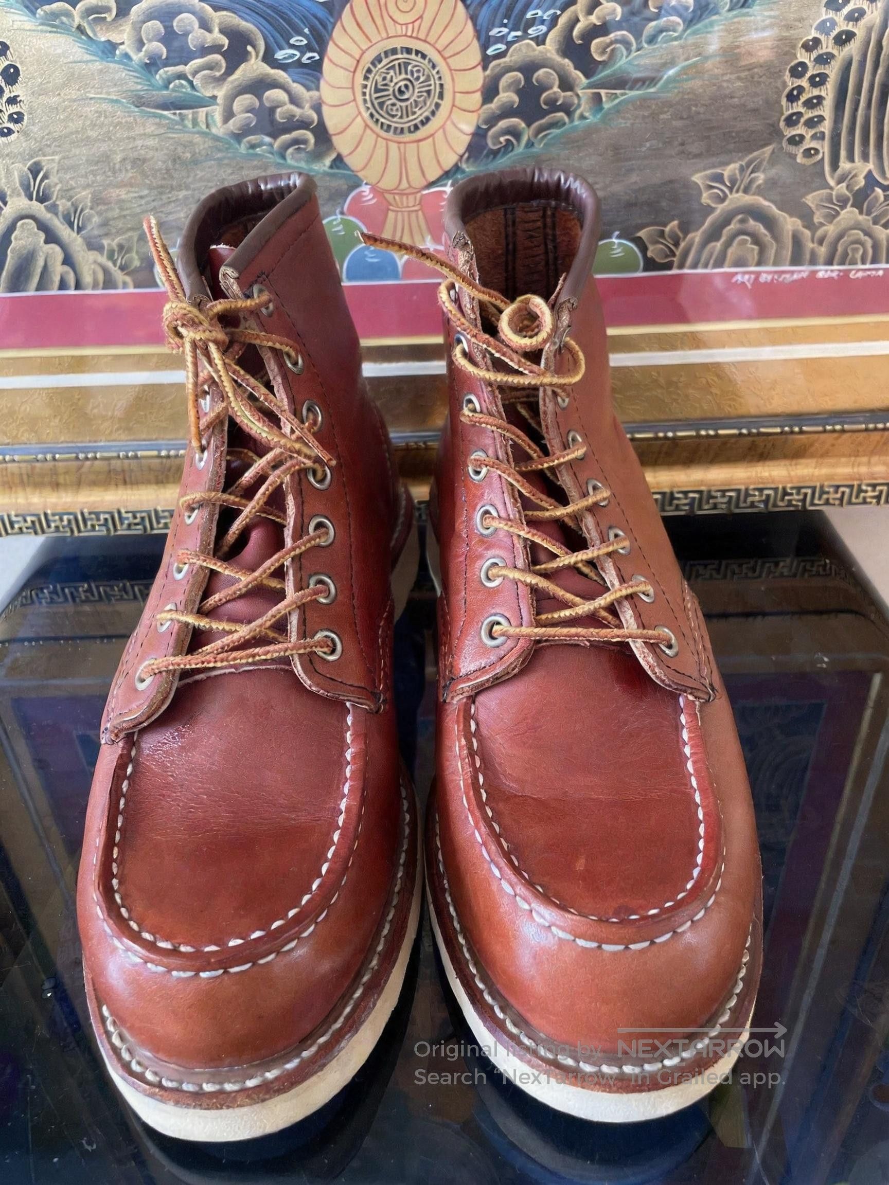Red Wing Rare Red Wing 8812 Copper Abilene Roughout Engineer Boots