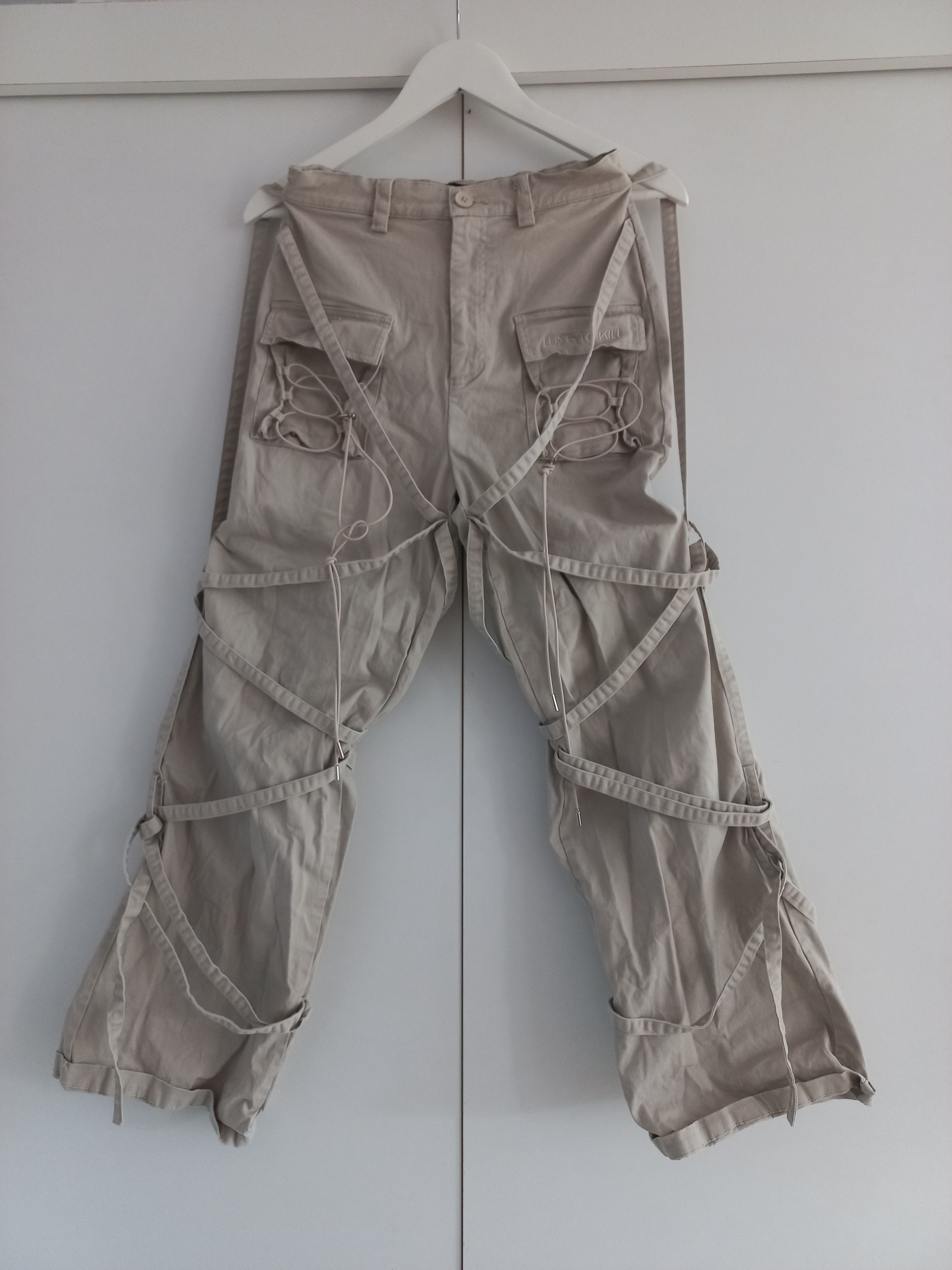 Other Luxe to Kill Women's Cream and Trousers Size 32" / US 10 / IT 46 - 2 Thumbnail