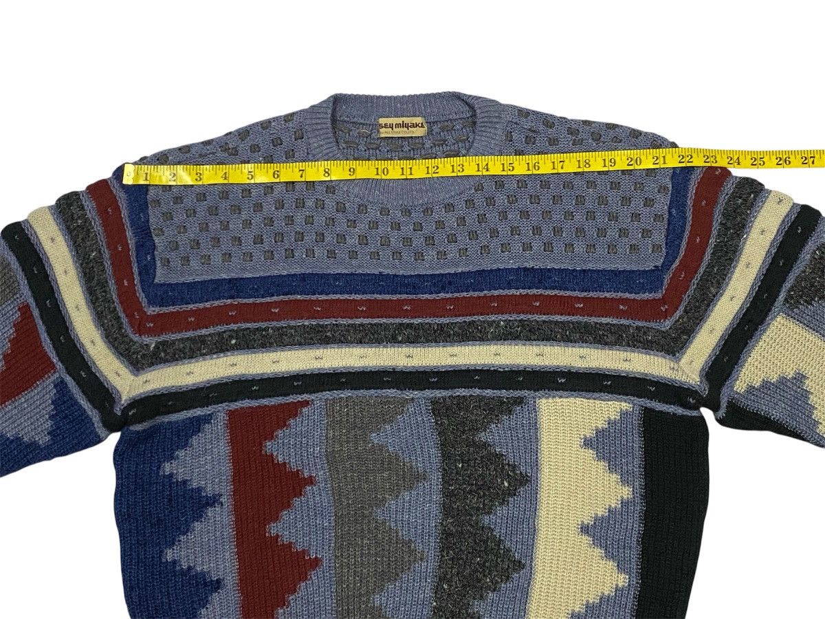 Issey Miyake Vintage 70s Issey Miyake Allstyle Knit Sweater Size US L / EU 52-54 / 3 - 16 Thumbnail