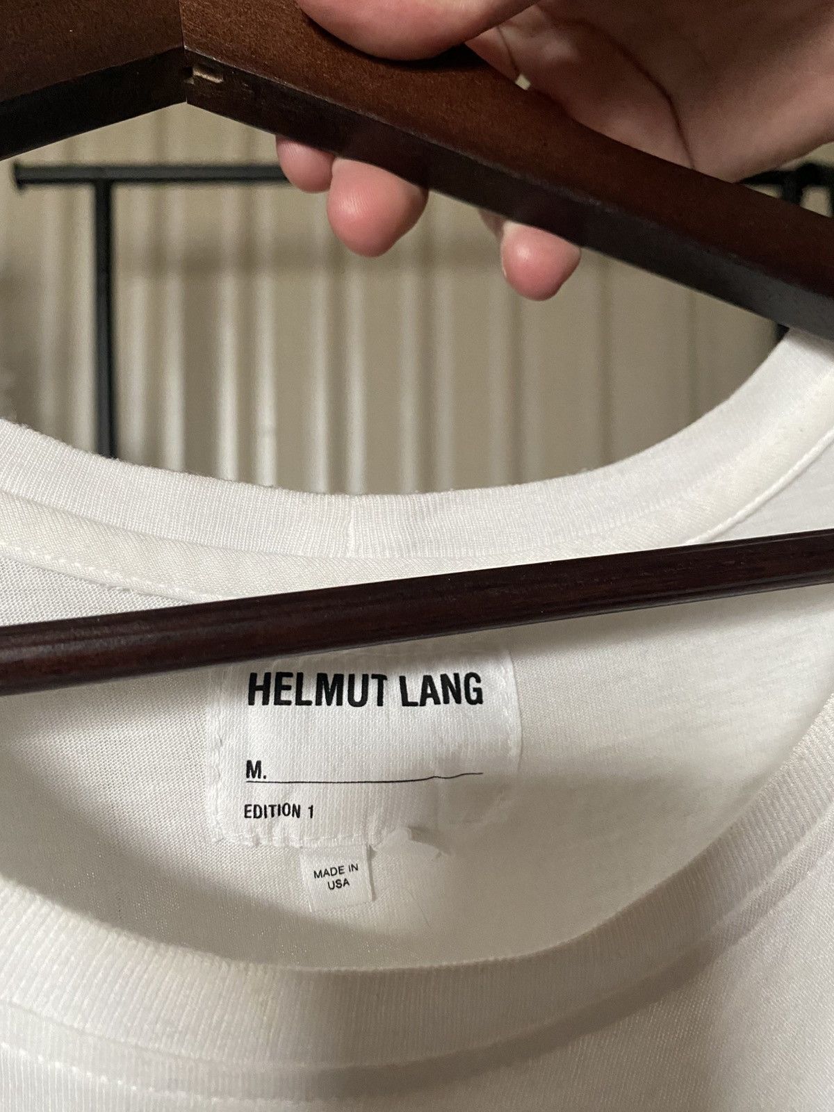 Helmut Lang Helmut Lang tee (Read Desc.) Size US M / EU 48-50 / 2 - 4 Thumbnail