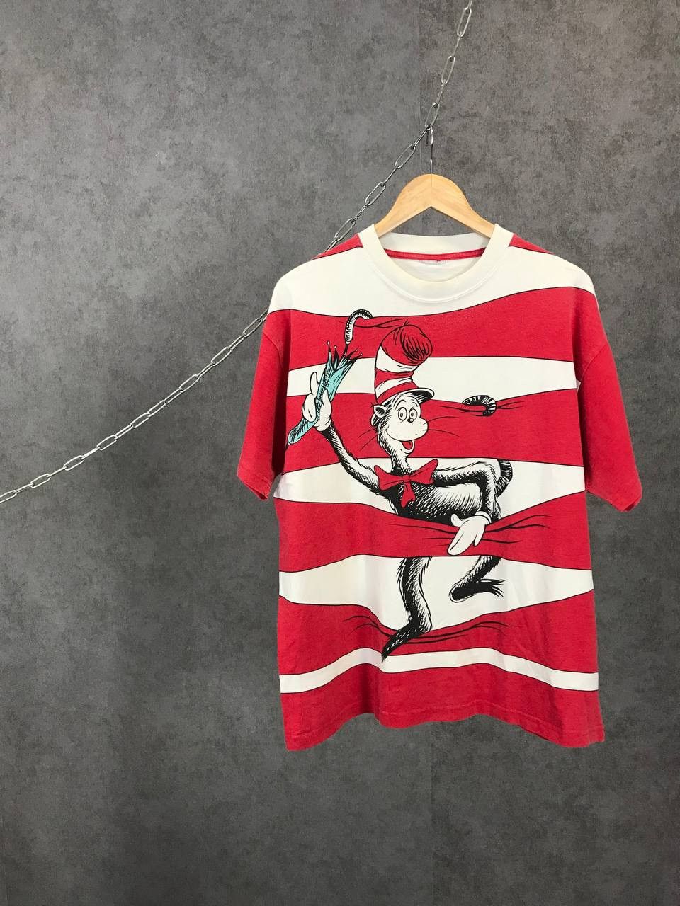 Vintage Dr.Suess Grinch vintage comics movie tee Size US M / EU 48-50 / 2 - 1 Thumbnail