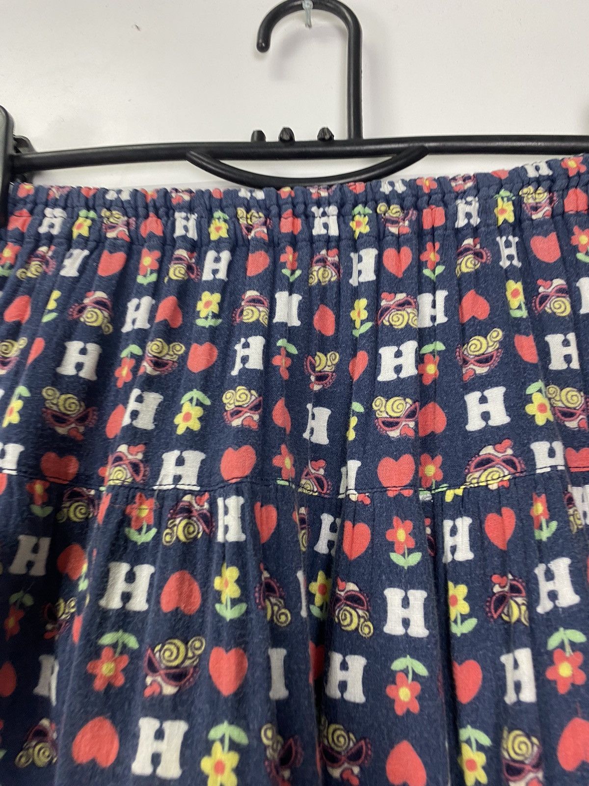 Hysteric Glamour Vintage Hysteric Midi Skirt Overprinted Size 22" - 7 Thumbnail